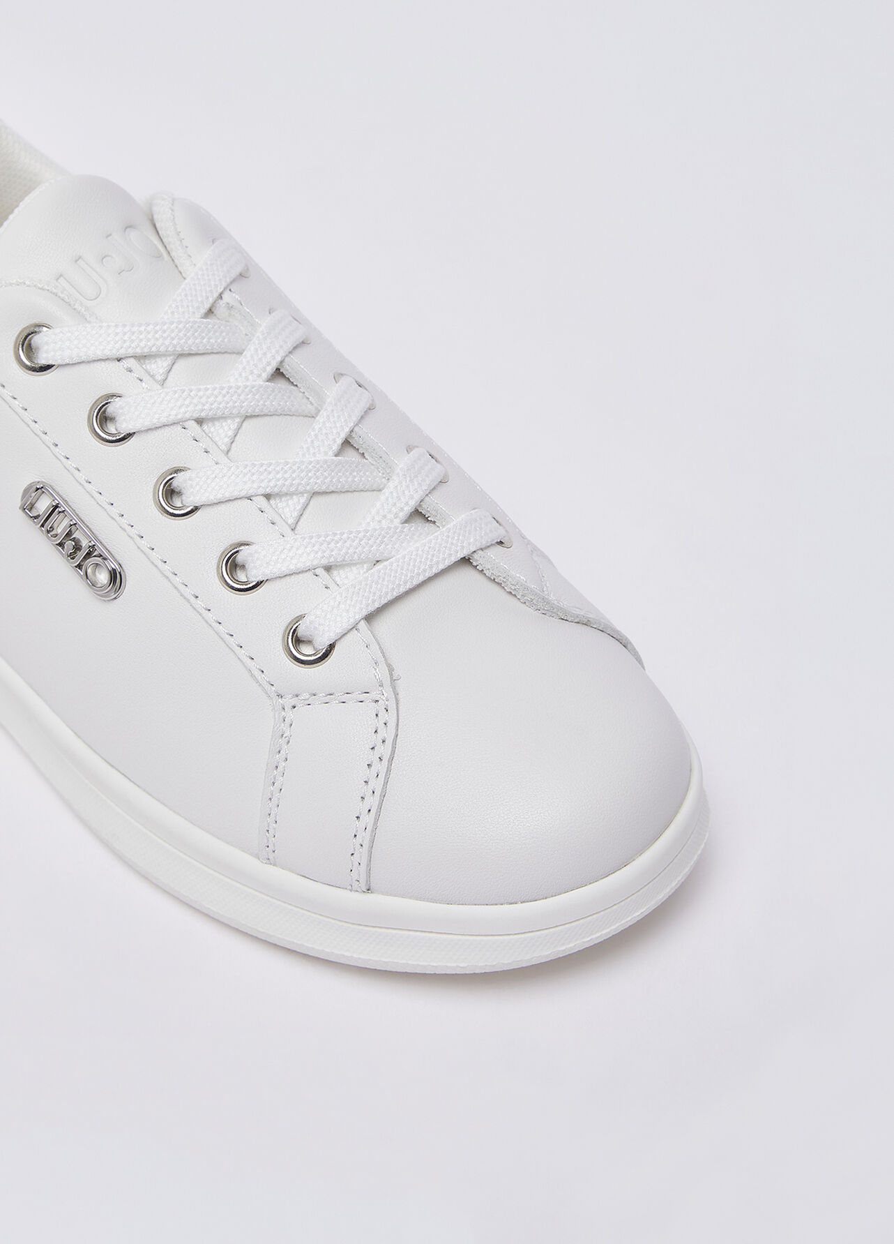 Sneakers in pelle - WHITE