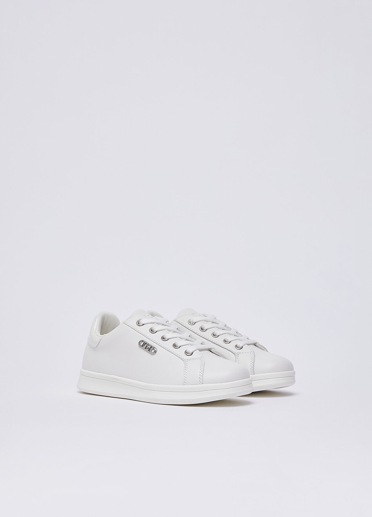 Sneakers in pelle - WHITE
