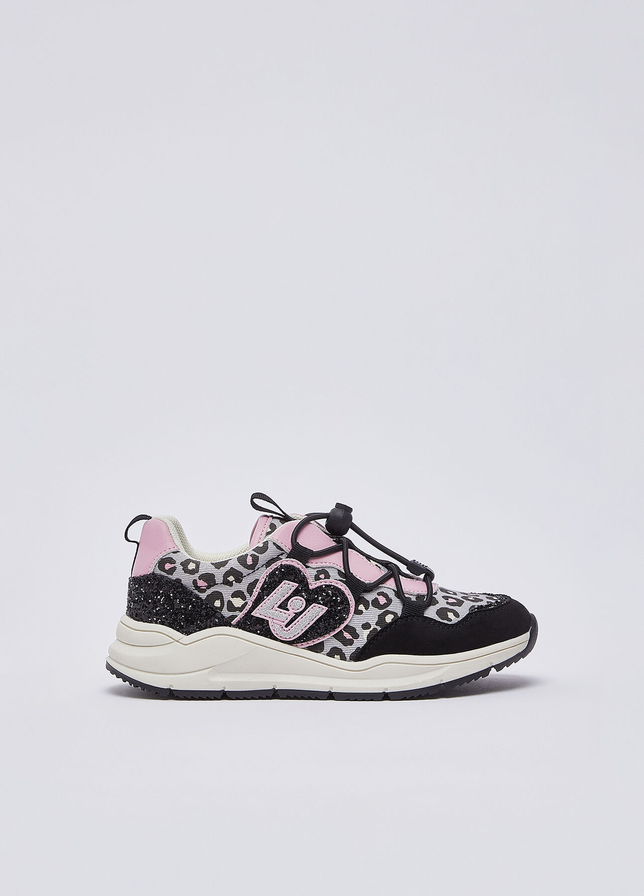 Sneakers animalier - BLACK / PINK