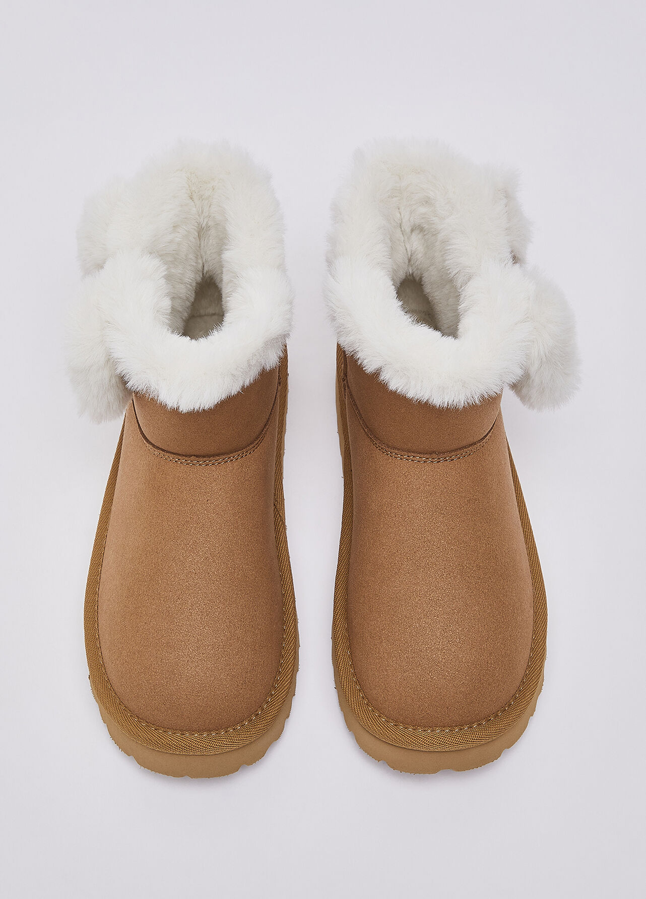 Stivaletti warm - COGNAC BROWN