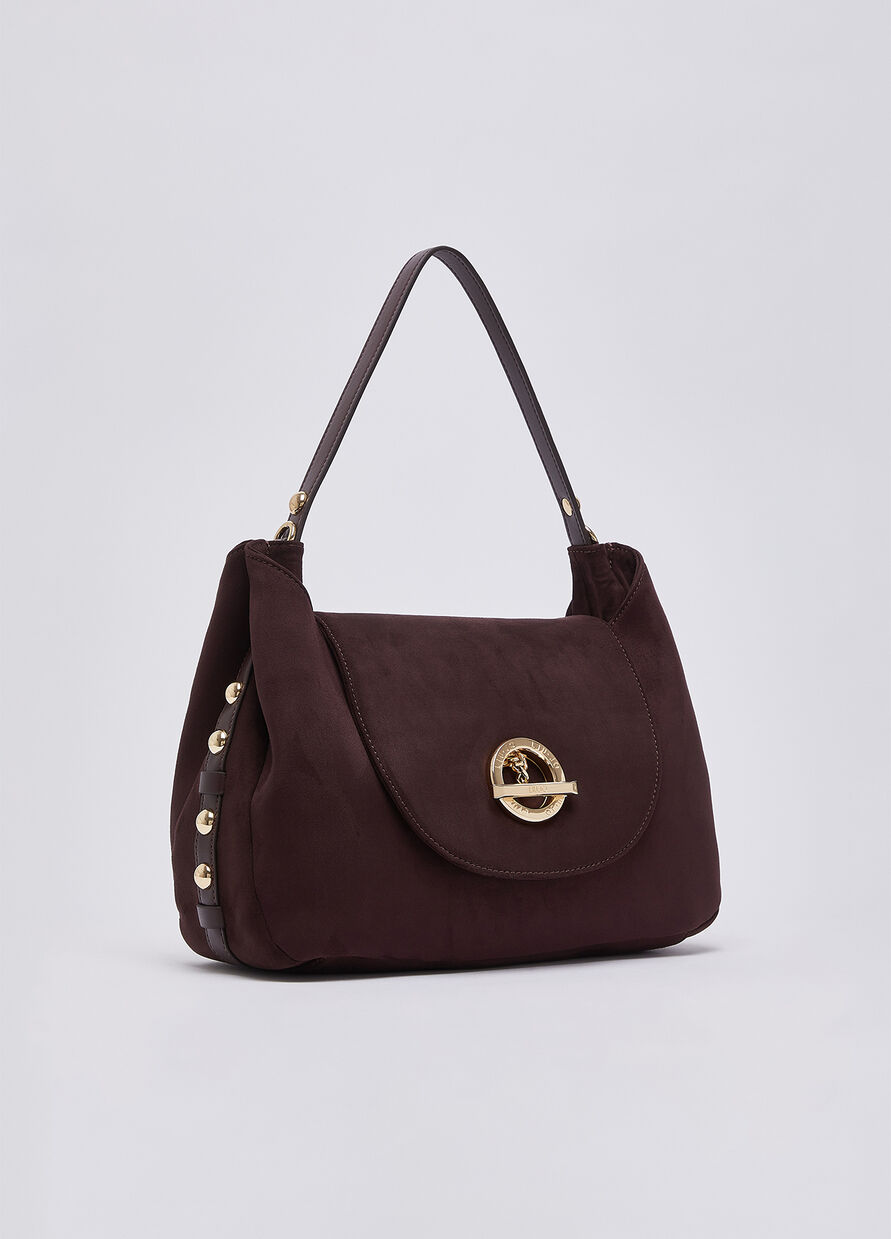 Borsa a mano media - AUBERGINE