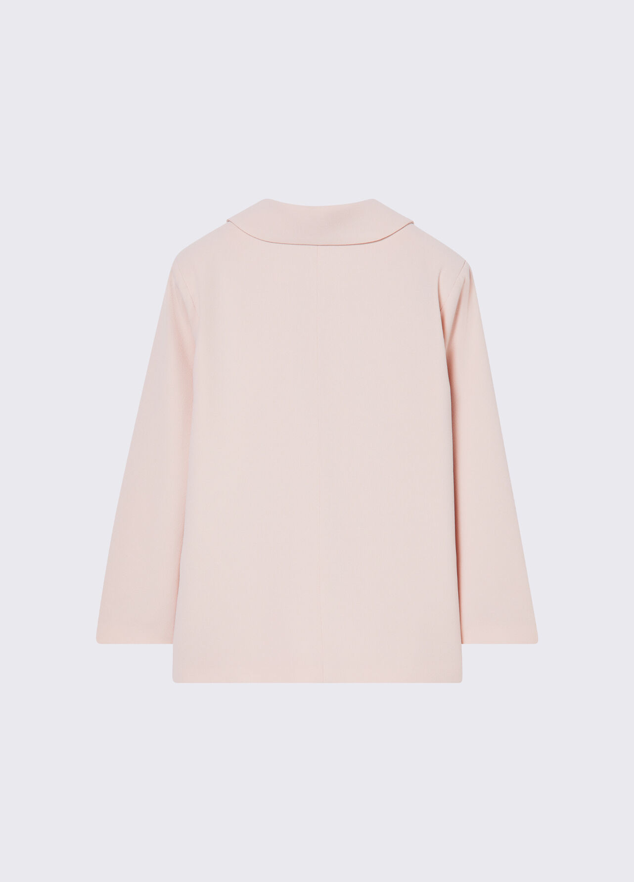 Giacca in envers satin - PEACH PINK