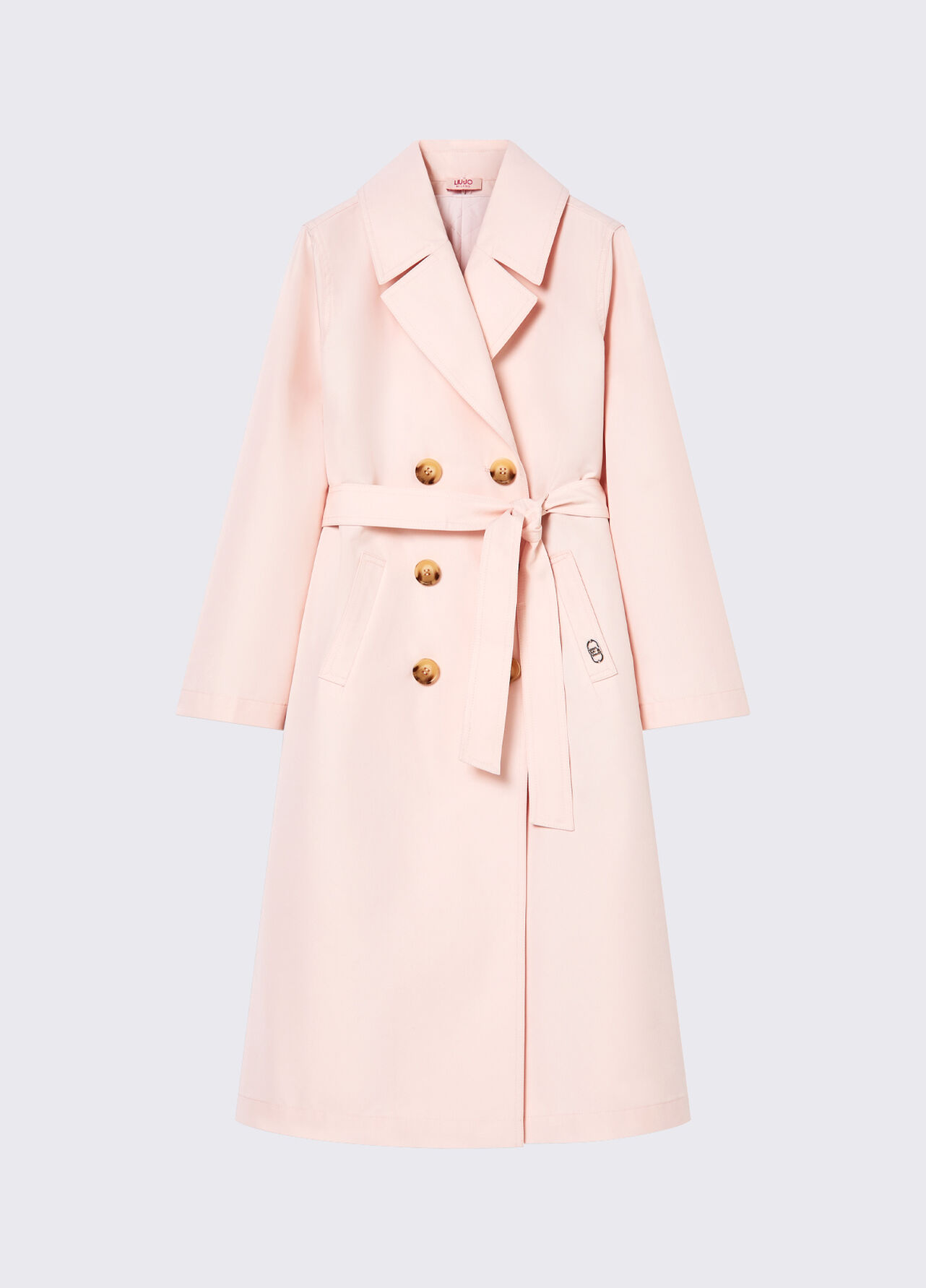 Trench con imbottitura removibile - PEACH PINK