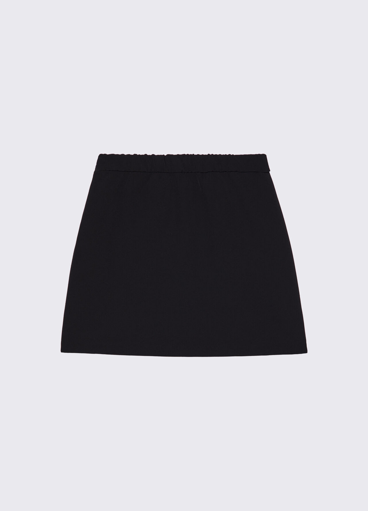 Minigonna con strass - BLACK