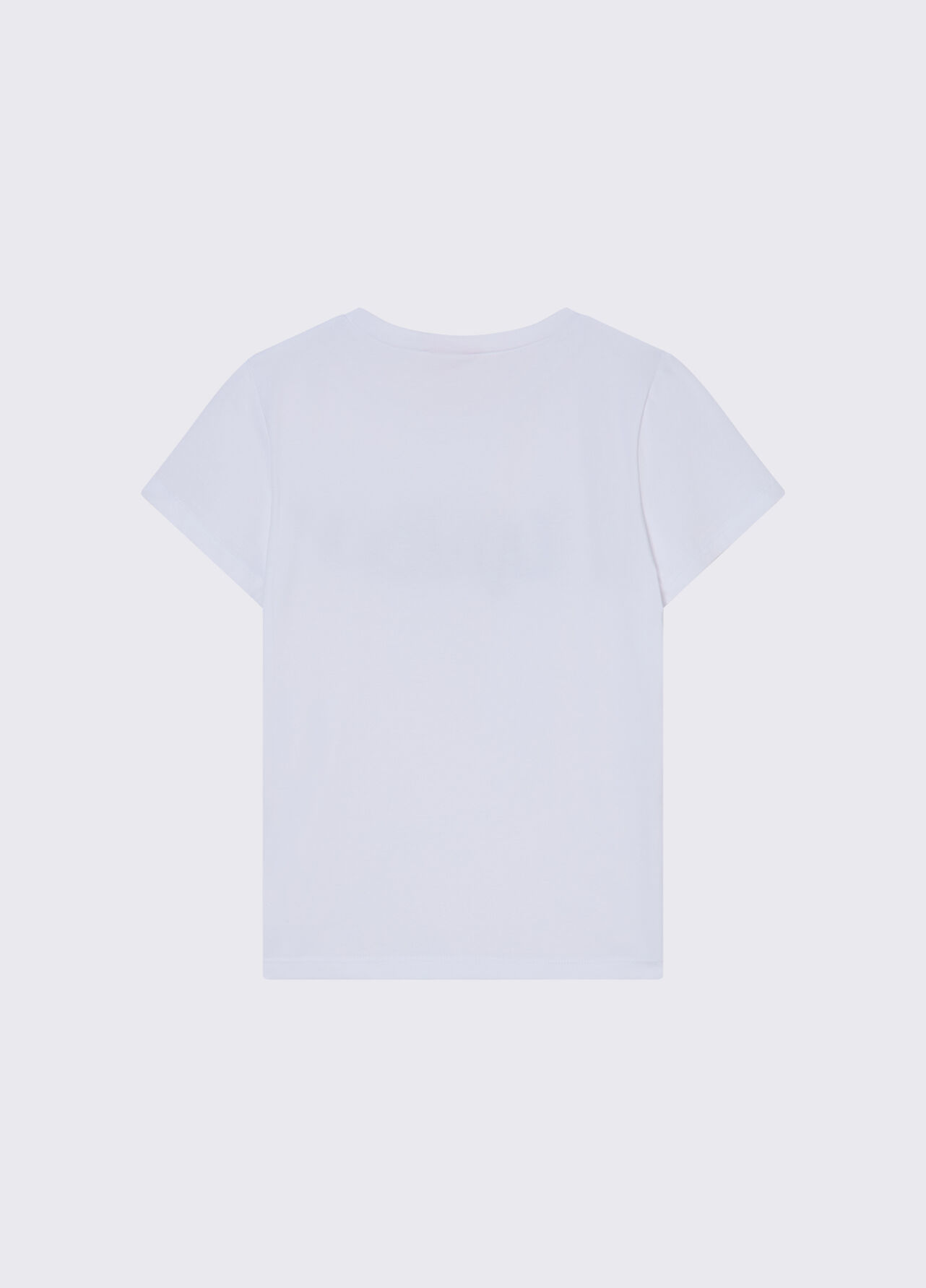 T-shirt Liu Jo Better - WHITE / BROWN
