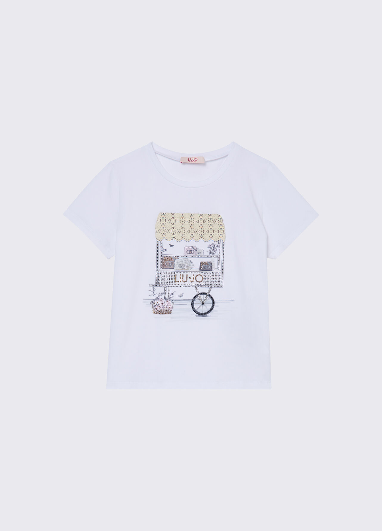 T-shirt Liu Jo Better - BLACK