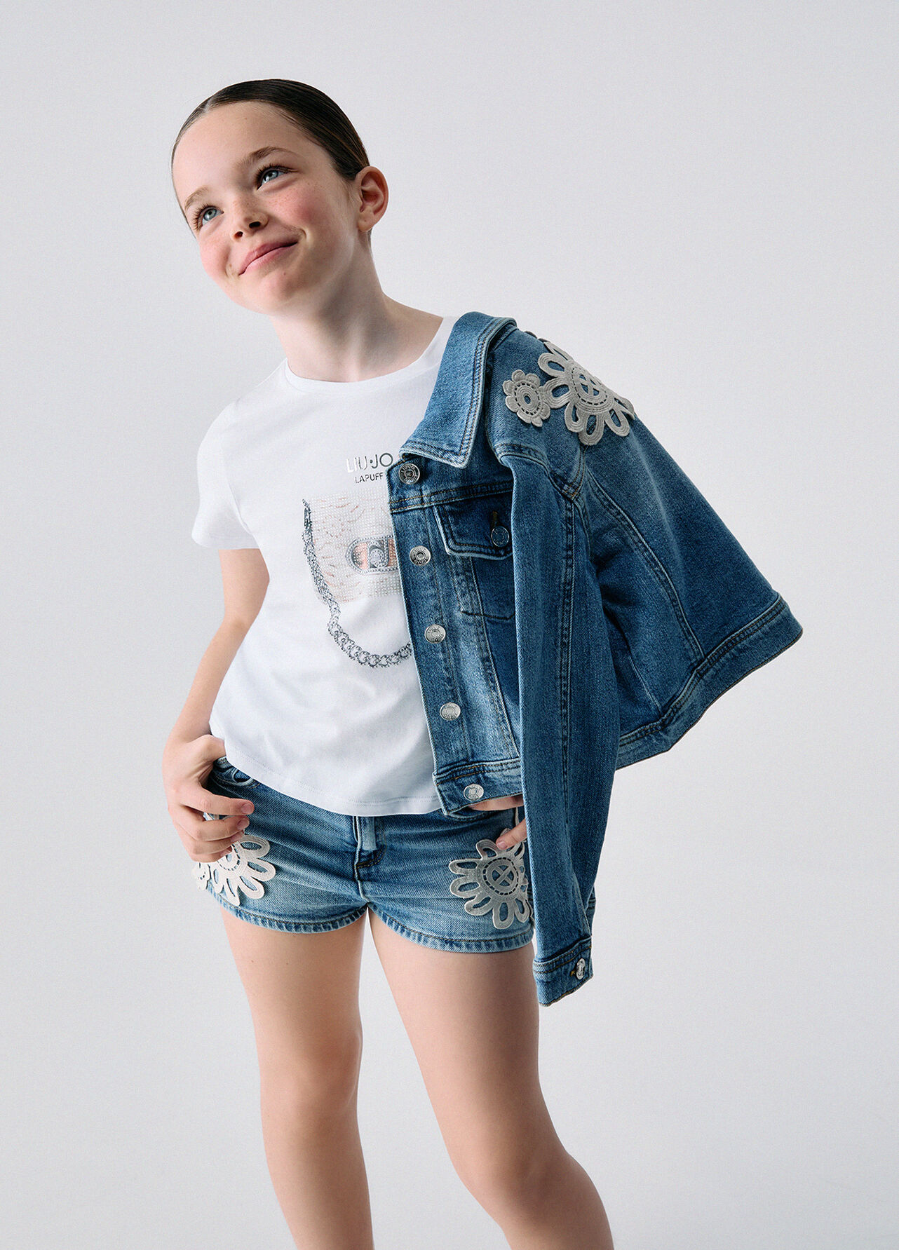 T-shirt Liu Jo Better - BLUE