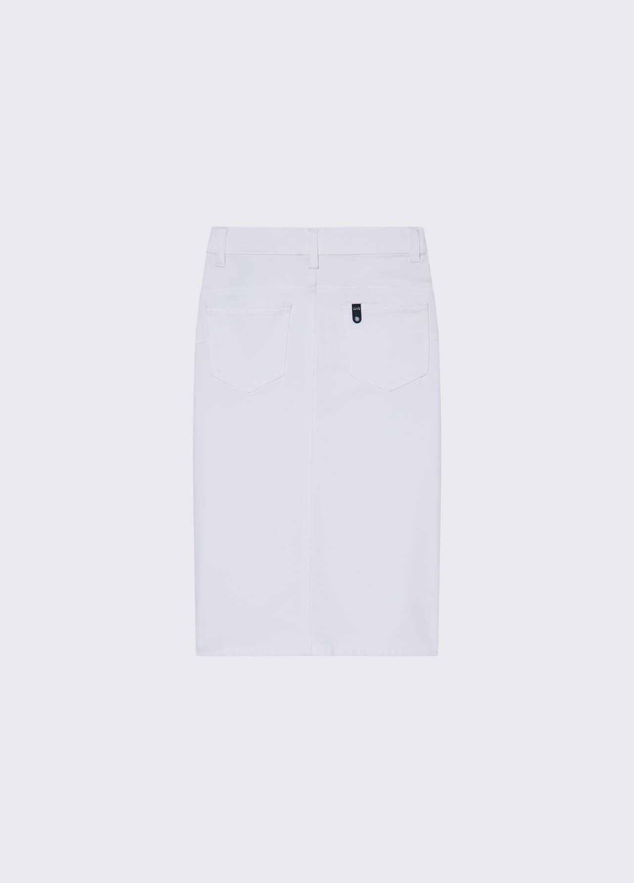 Gonna longuette - WHITE