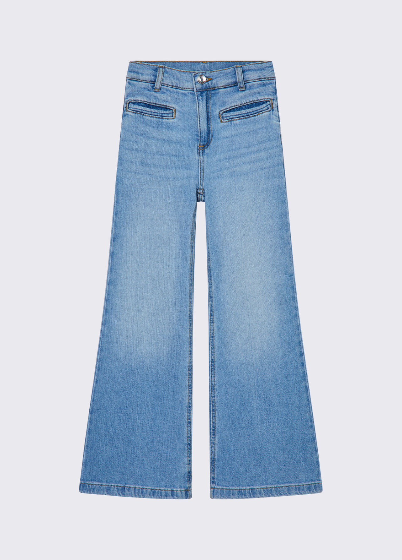 Jeans flare - LIGHT BLUE DENIM
