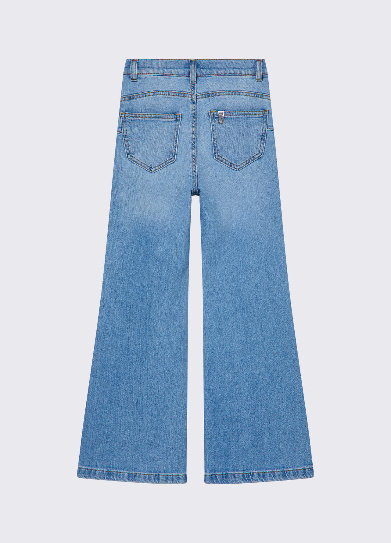 Jeans flare - LIGHT BLUE DENIM