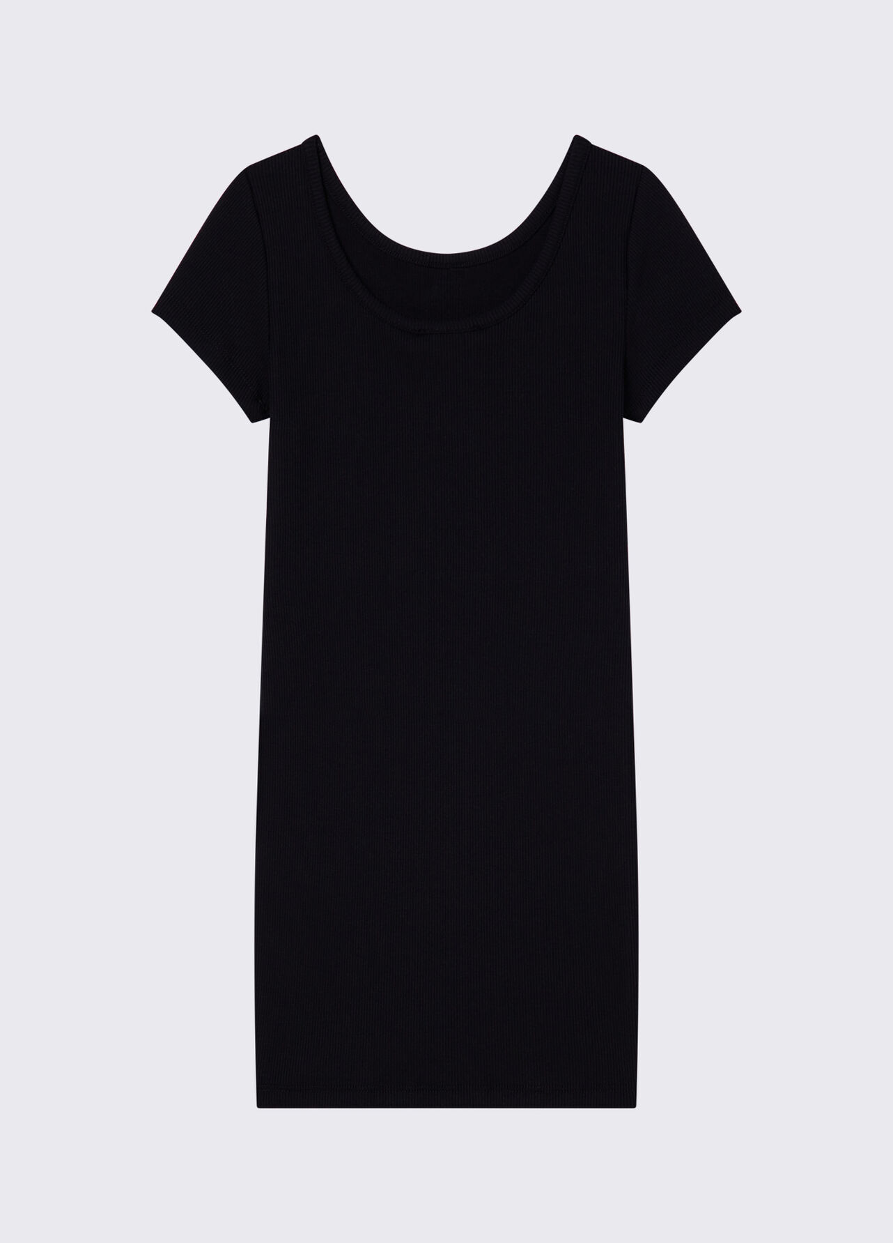 Vestito con castoni gioiello - BLACK