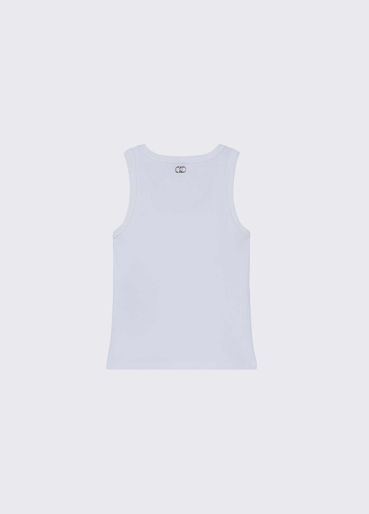 Top con strass - WHITE