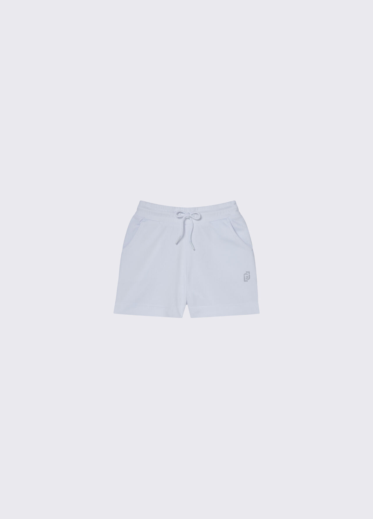 Pantaloni corti in felpa - WHITE