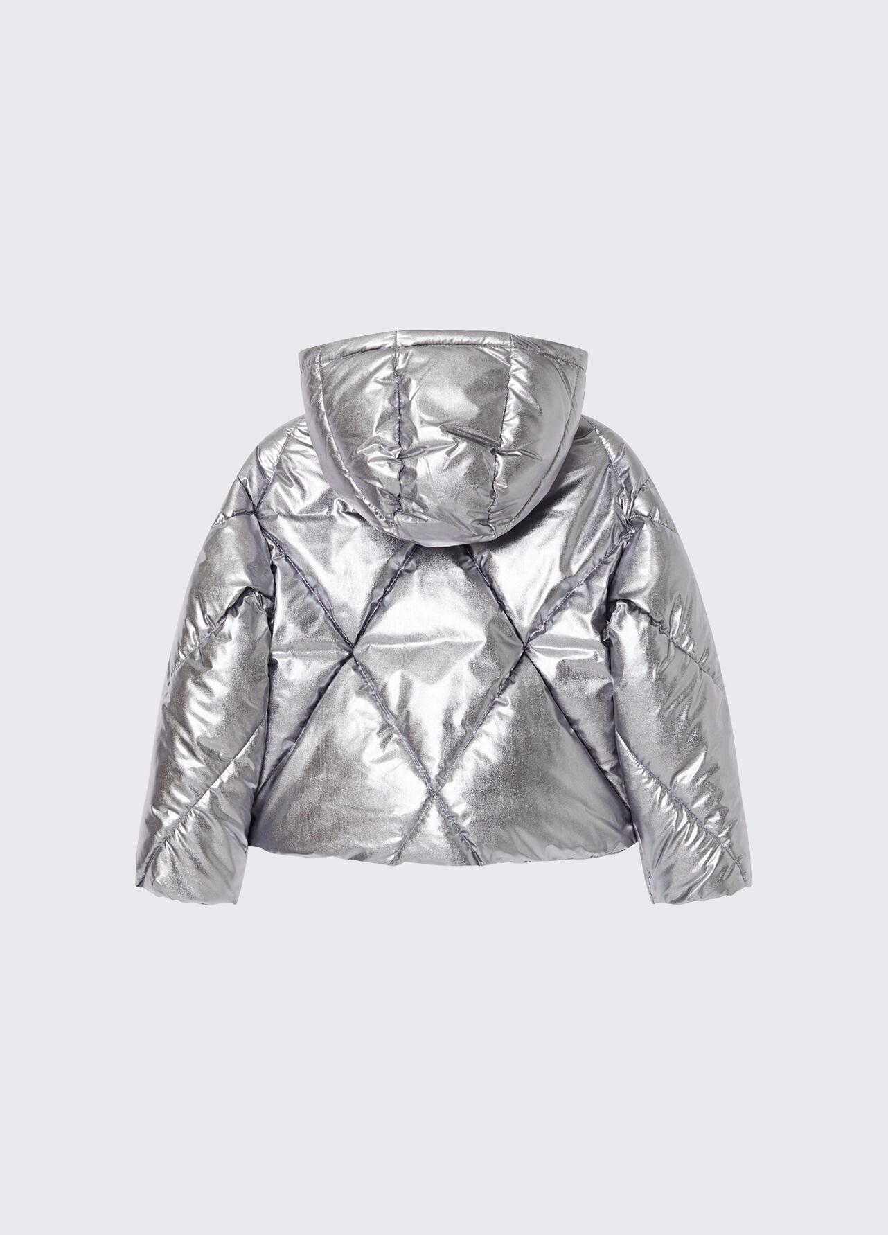 Giacca silver imbottita - SILVER