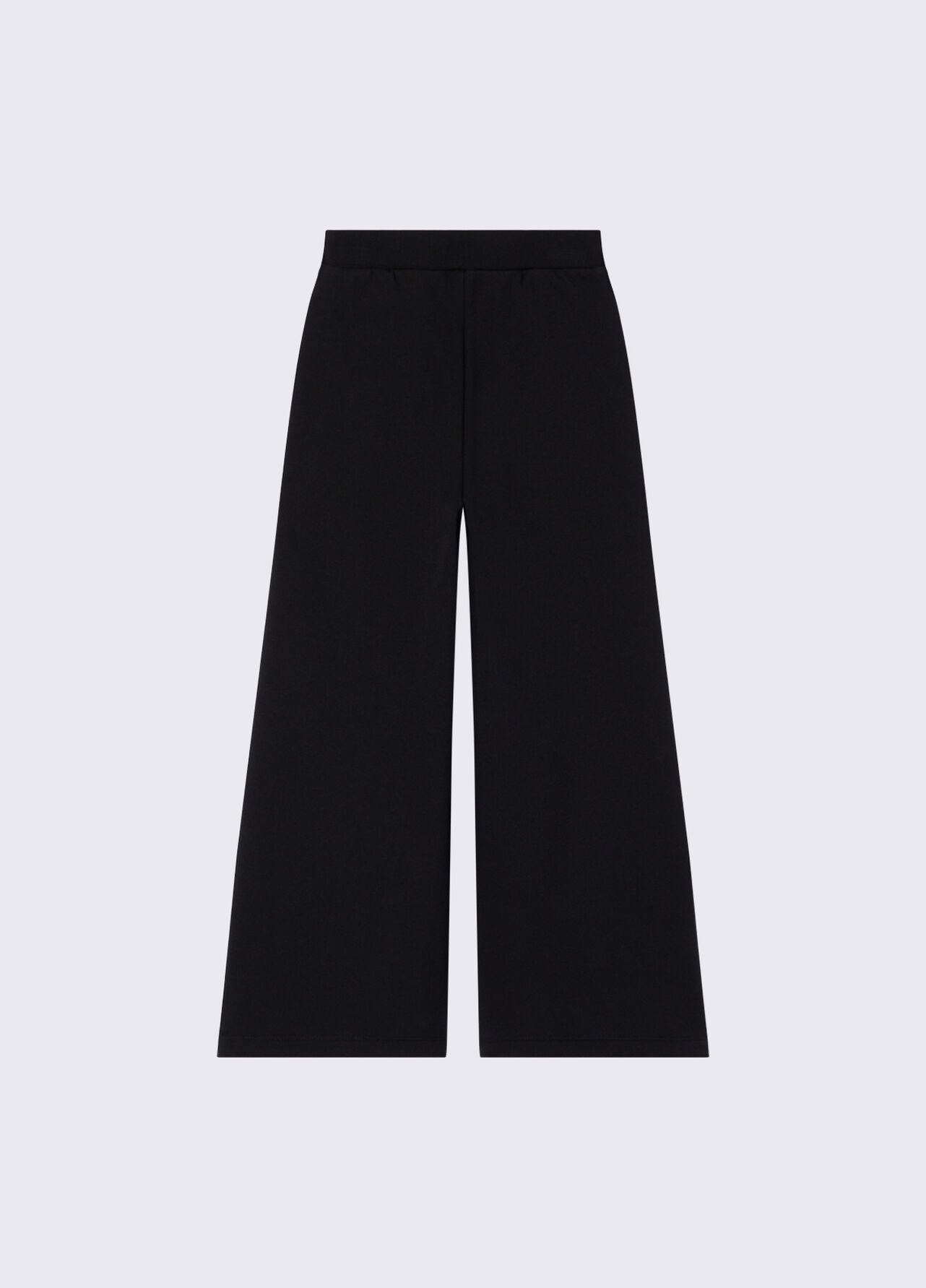 Pantaloni wide leg - BLACK