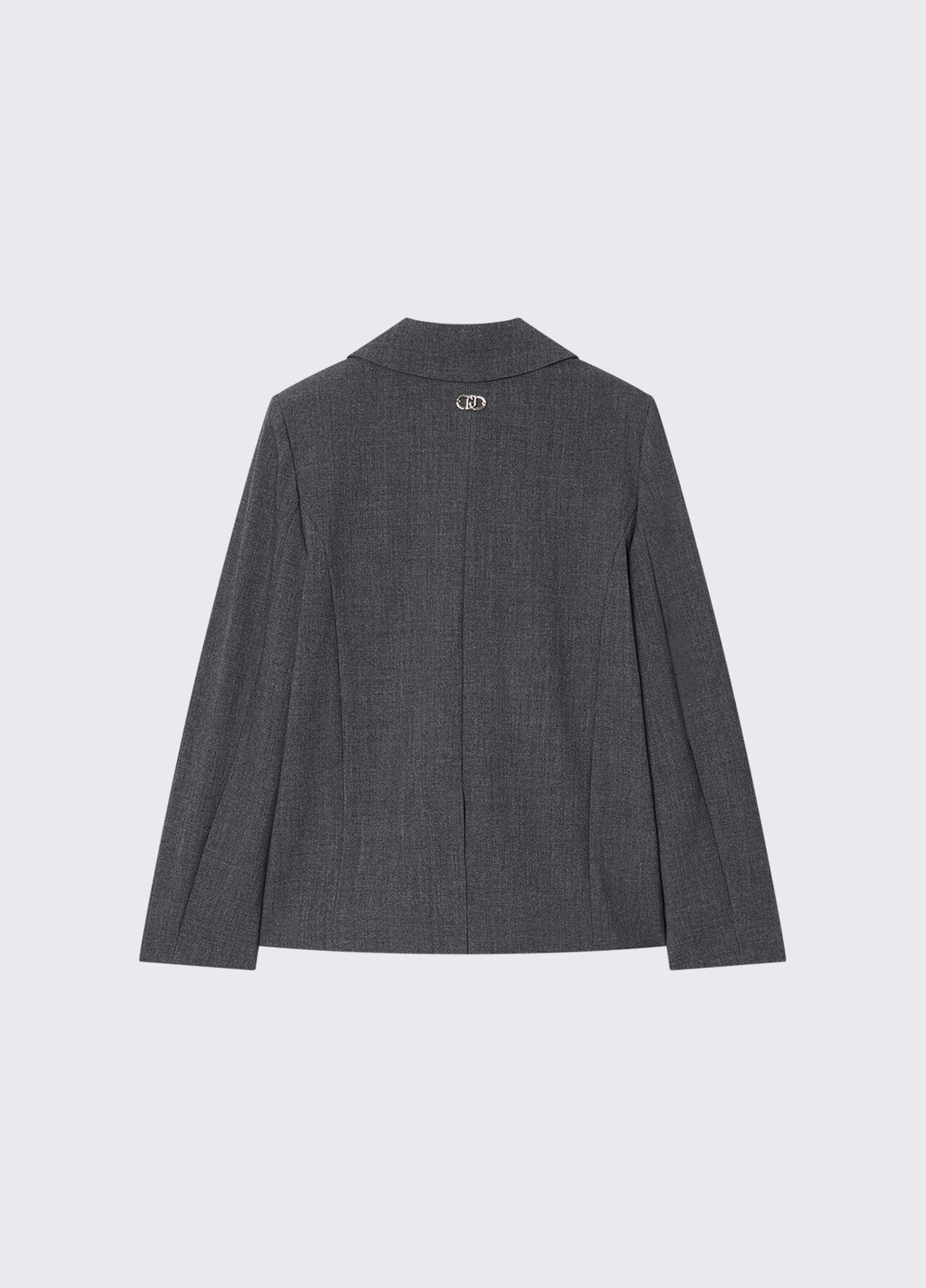 Giacca con spilla gioiello - DARK GREEN
