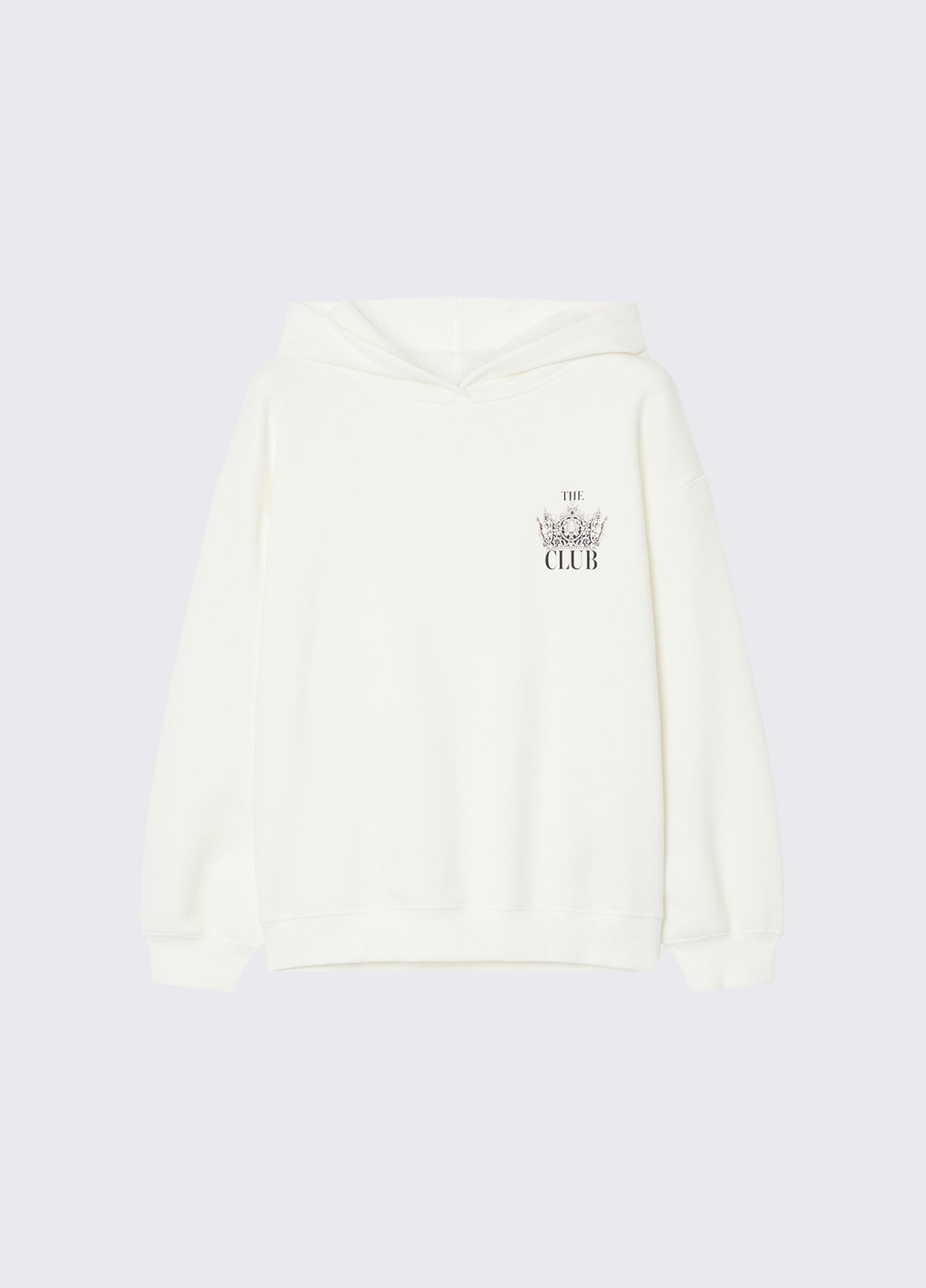 Felpa con cappuccio - WHITE