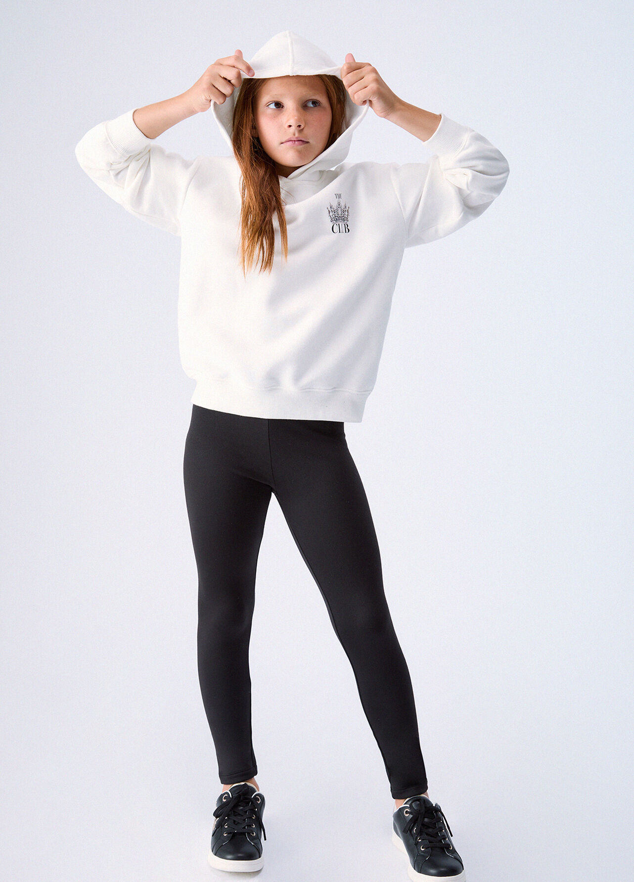 Leggings in jersey - BLACK