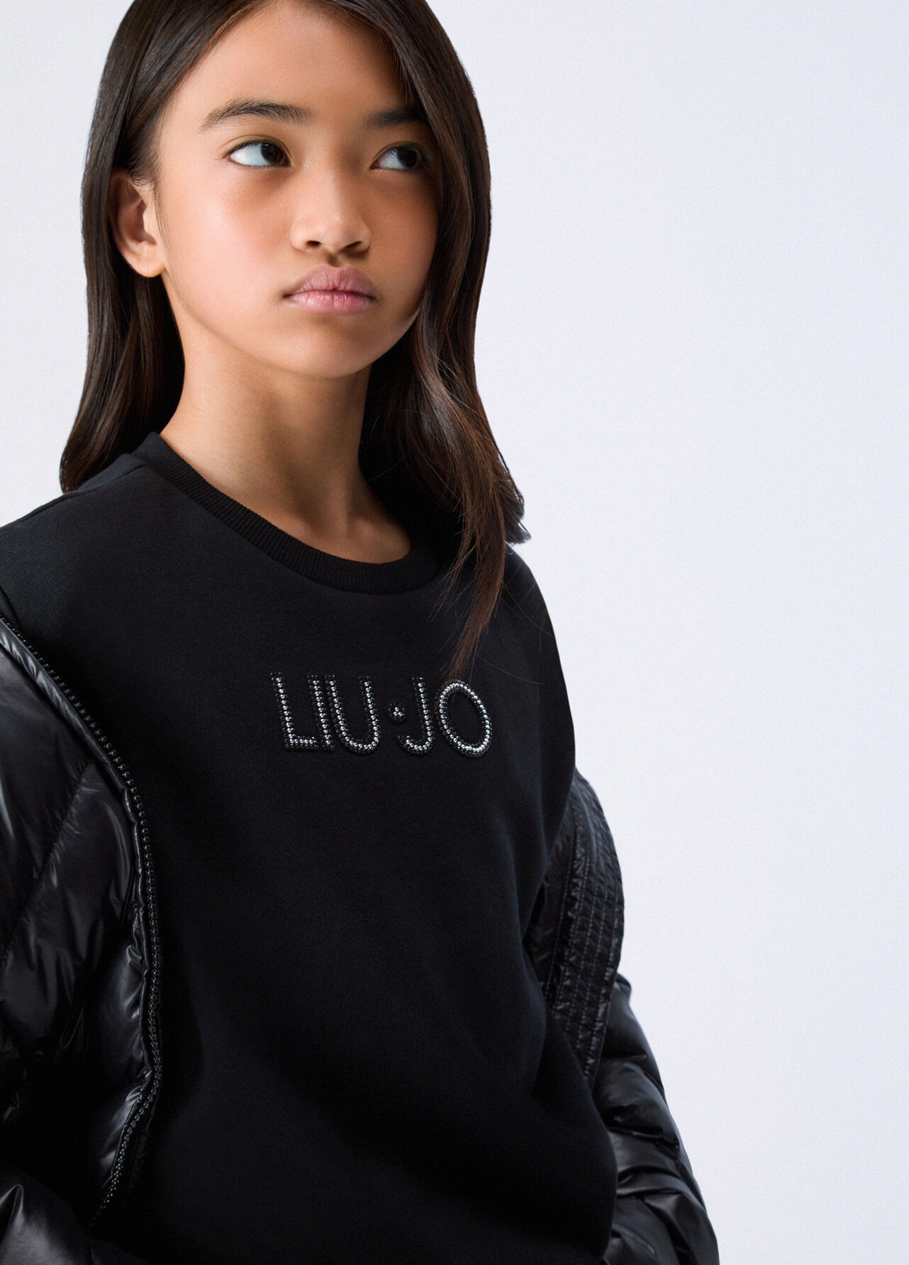 Felpa con logo - BLACK