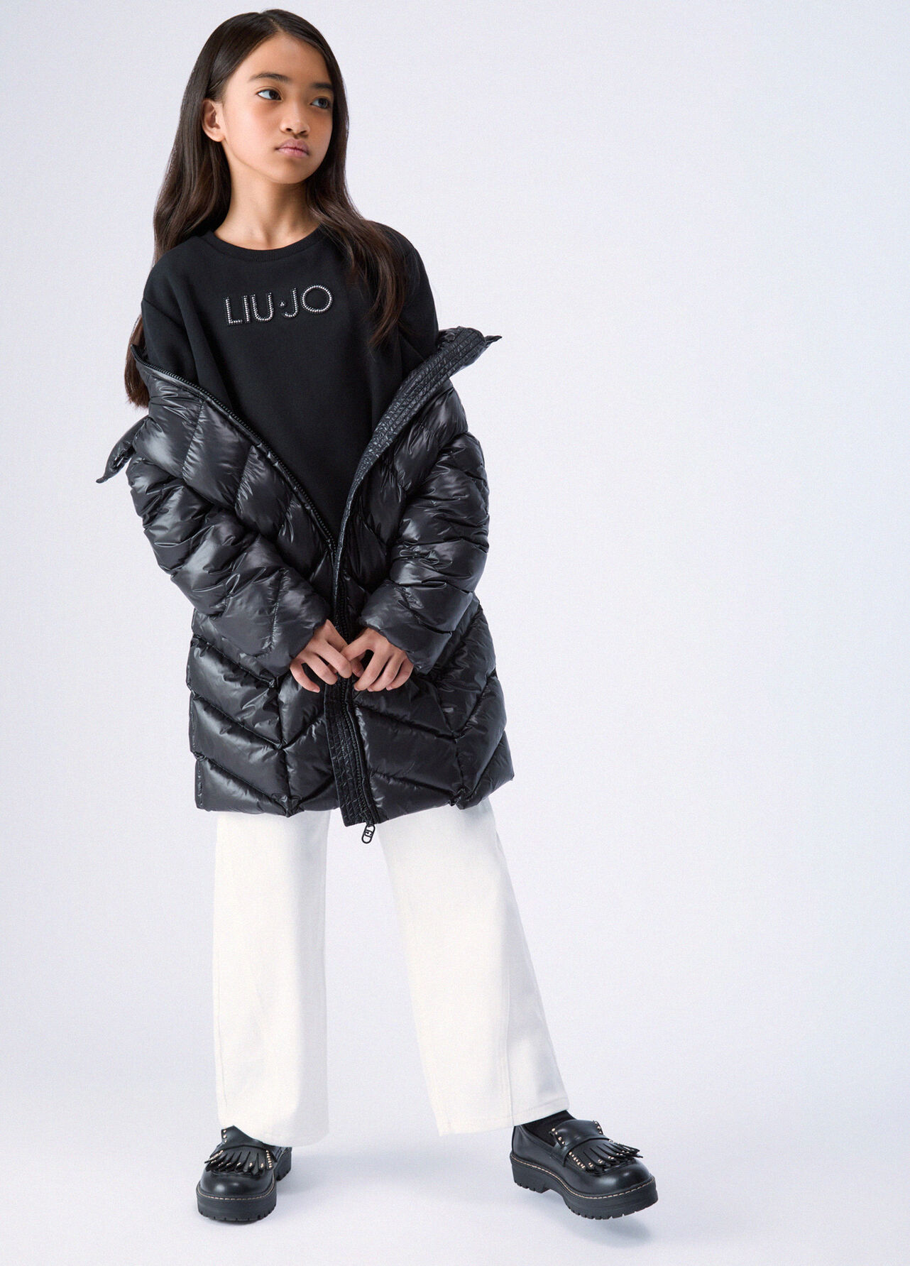 Felpa con logo - BLACK