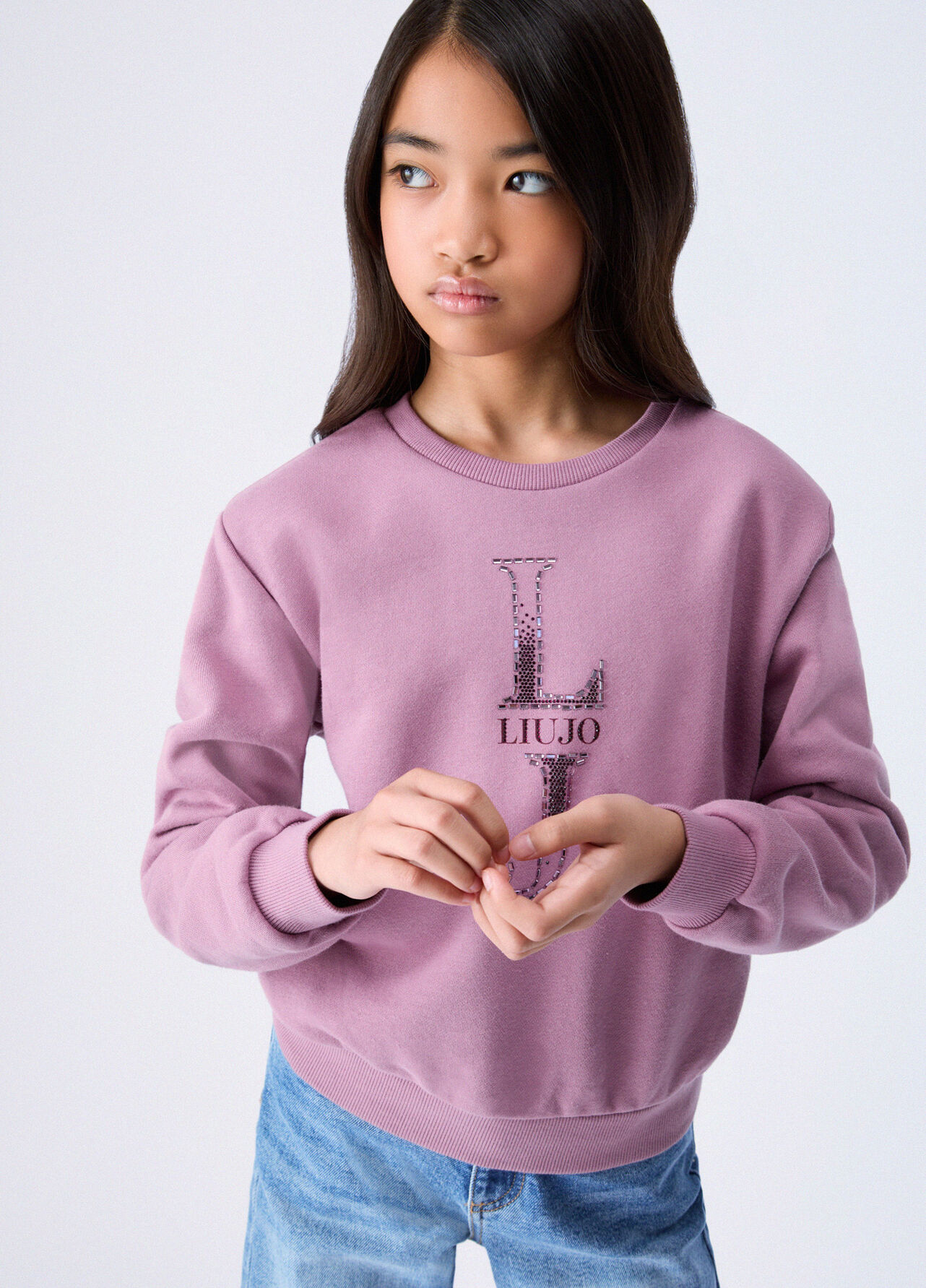 Felpa con logo - ORCHID