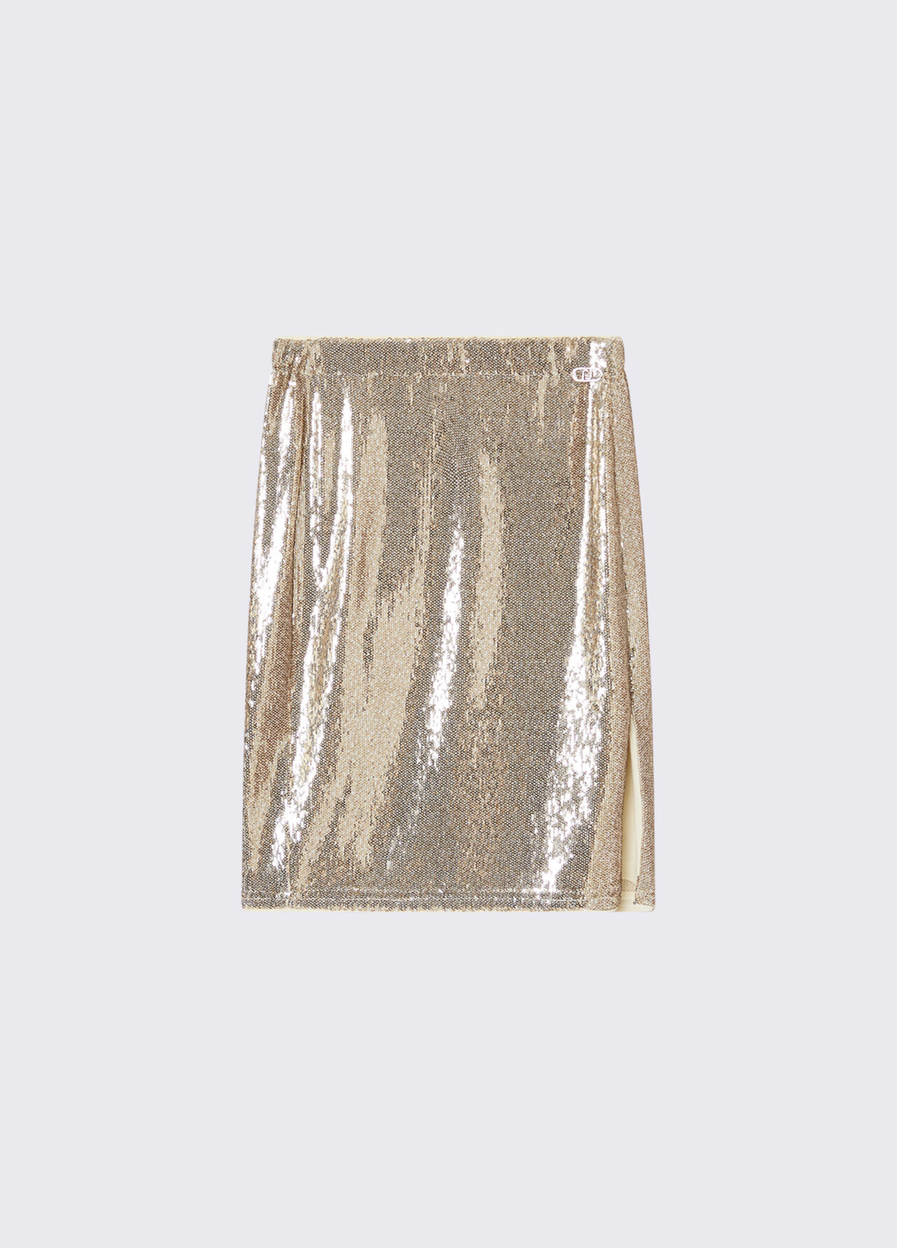 Longuette in paillettes - GOLD