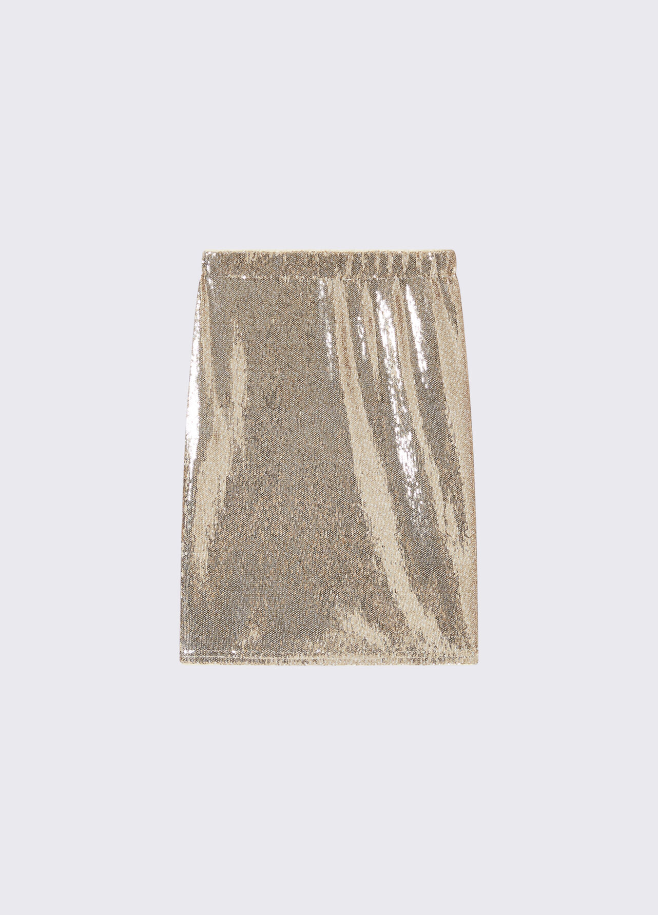 Longuette in paillettes - GOLD