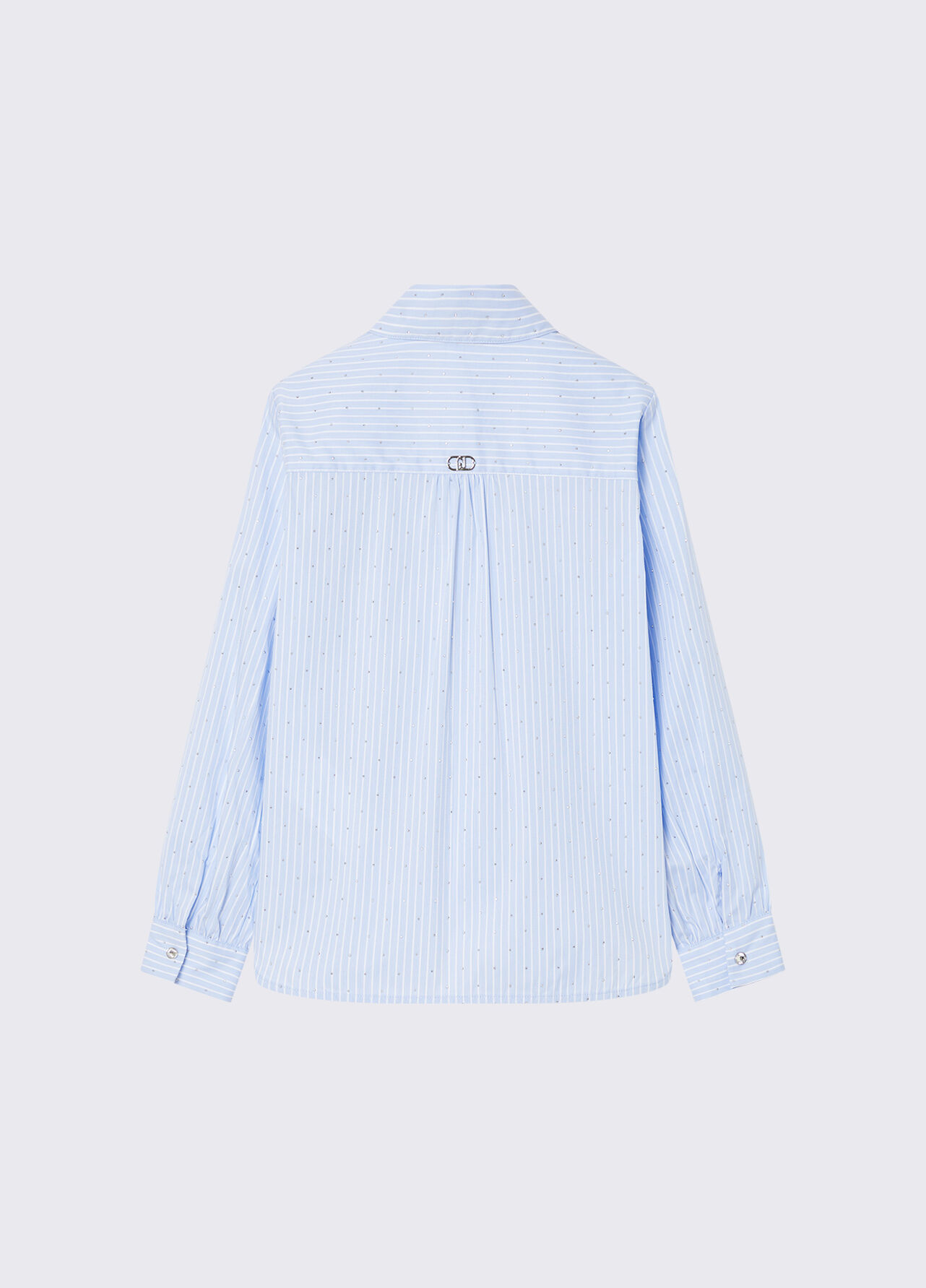 Camicia in popeline - LIGHT BLUE