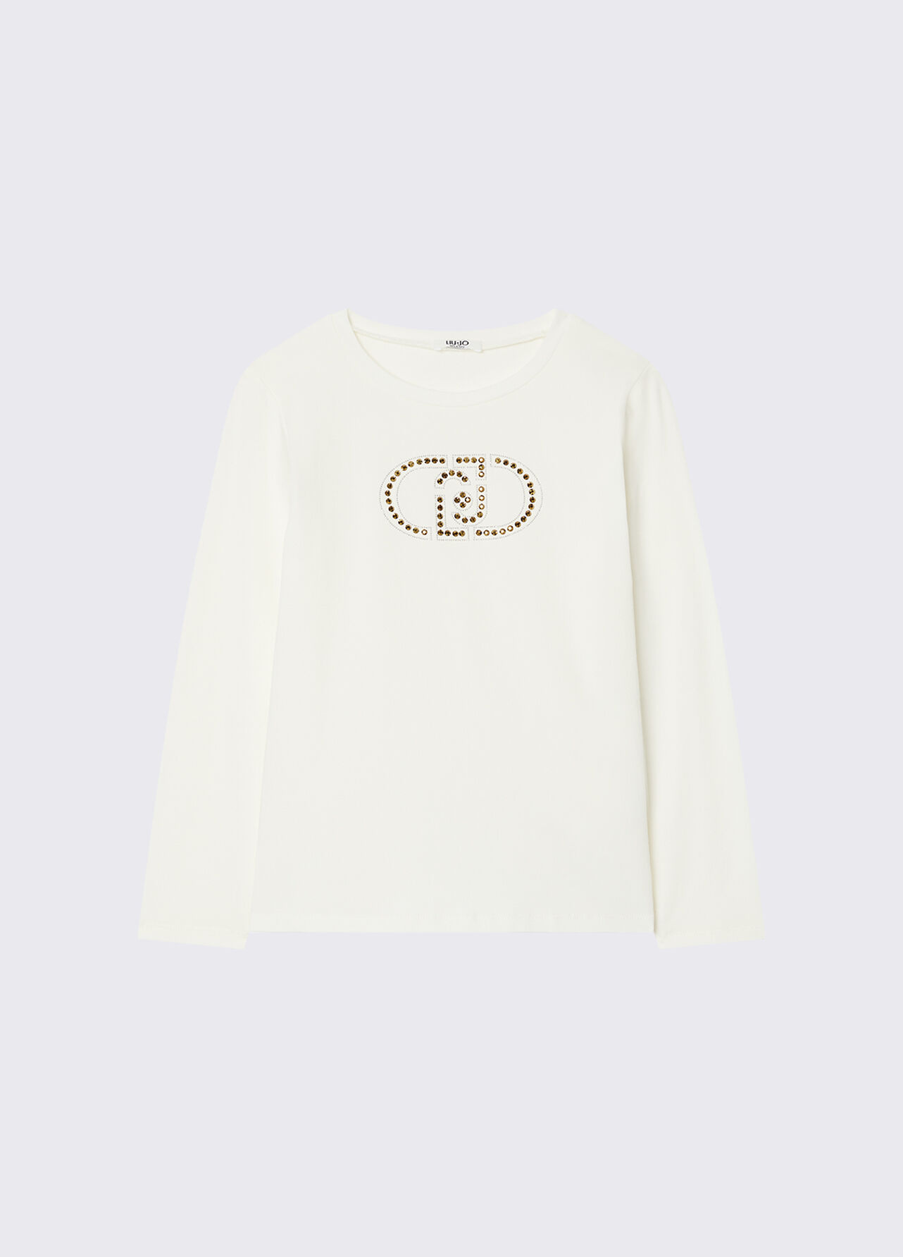 T-shirt con logo monogram - WHITE
