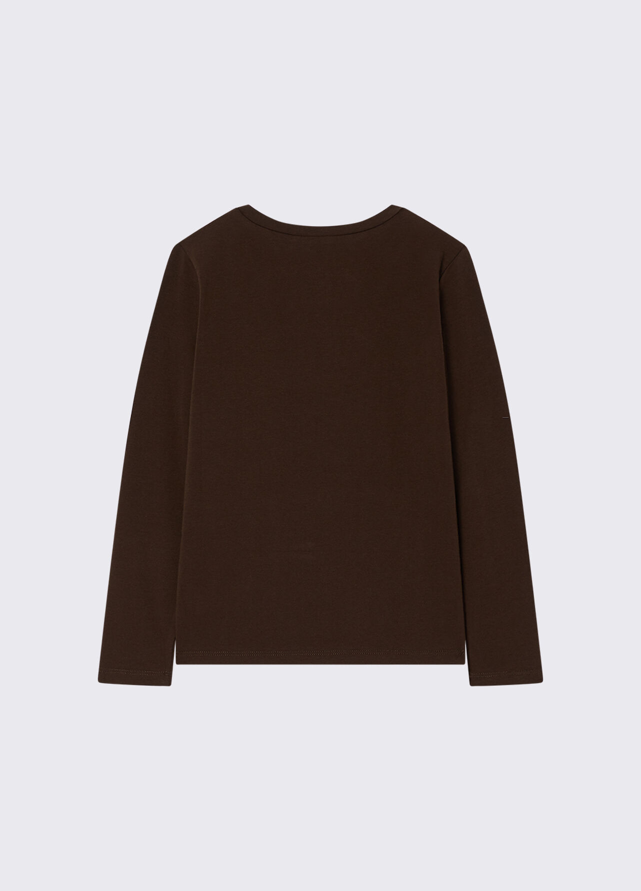 T-shirt con logo monogram - CHOCOLATE BROWN