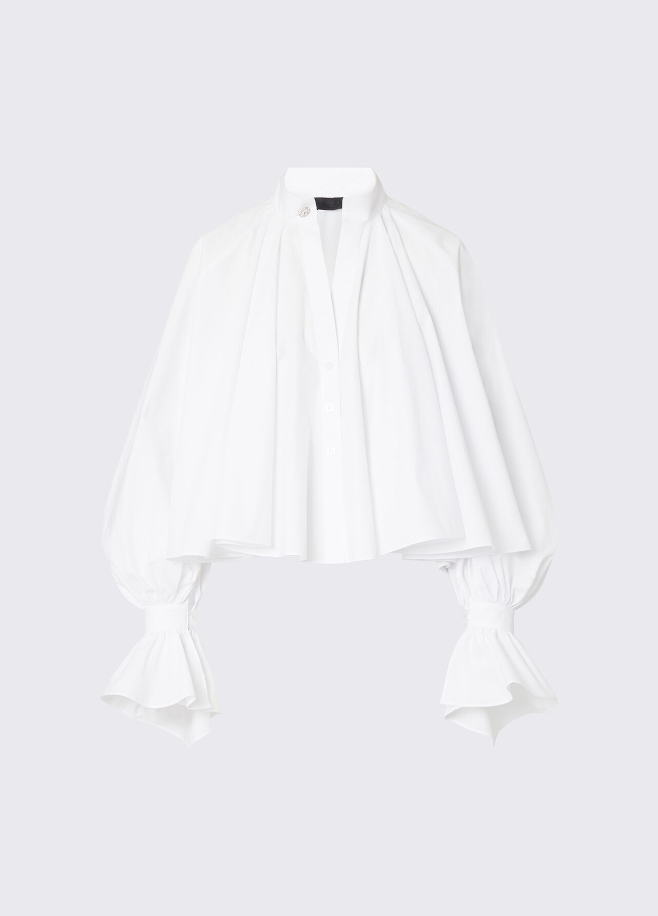 Camicia morbida in popeline - OPTIC WHITE