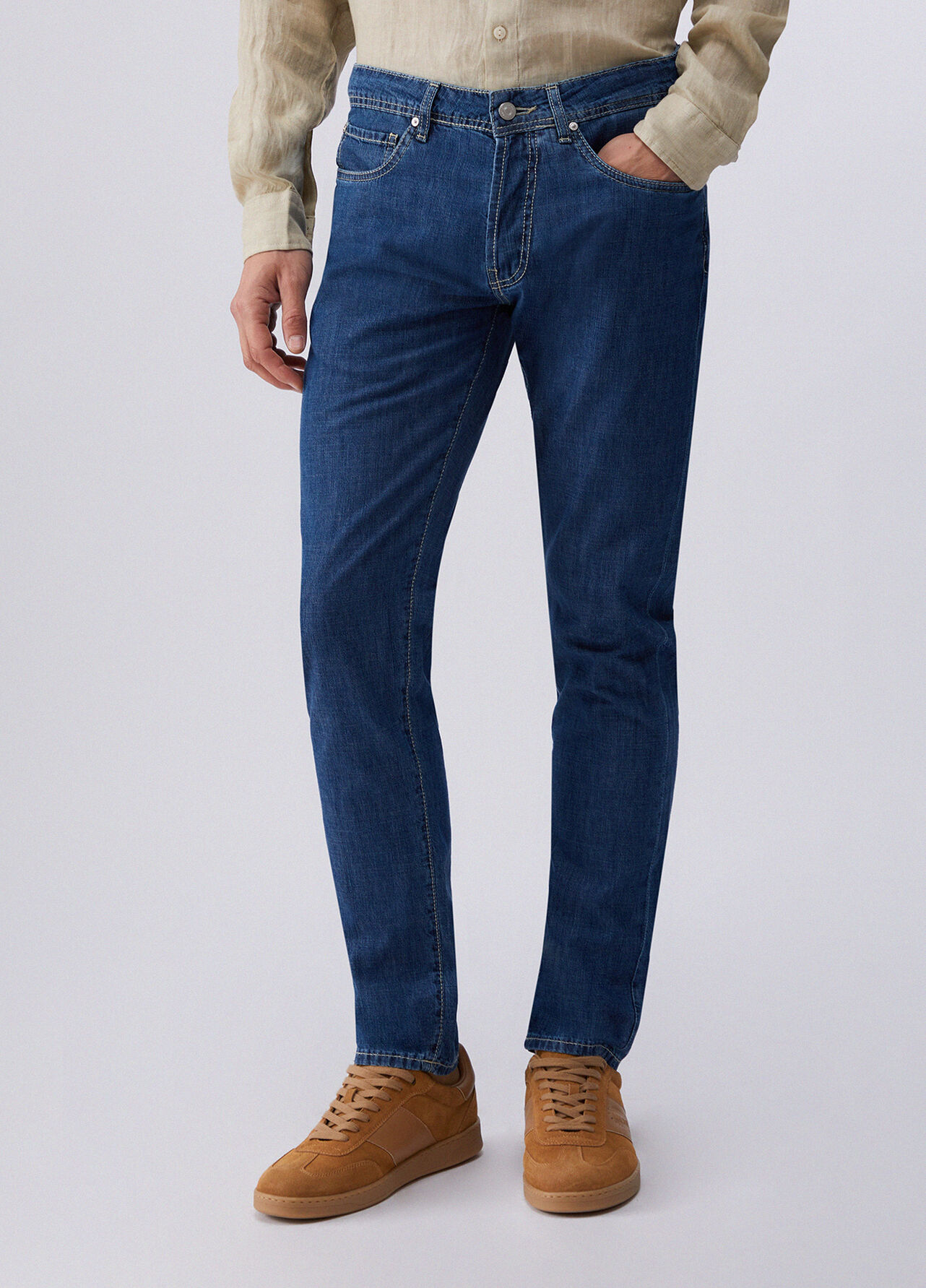 Jeans slim fit - BLUE DENIM