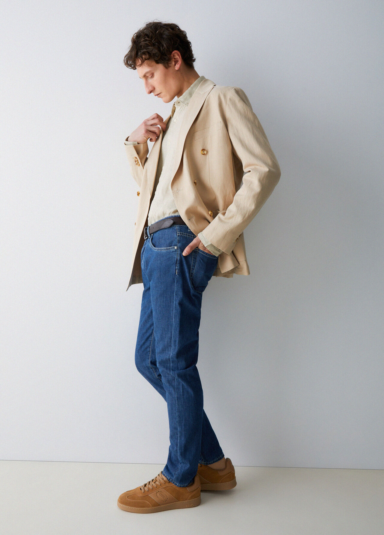Jeans slim fit - BLUE DENIM