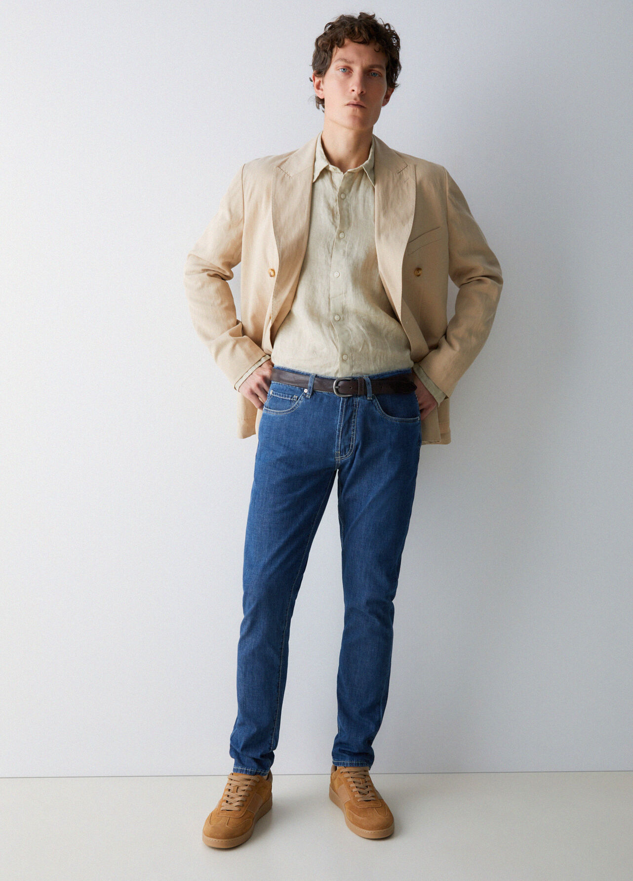 Jeans slim fit - BLUE DENIM