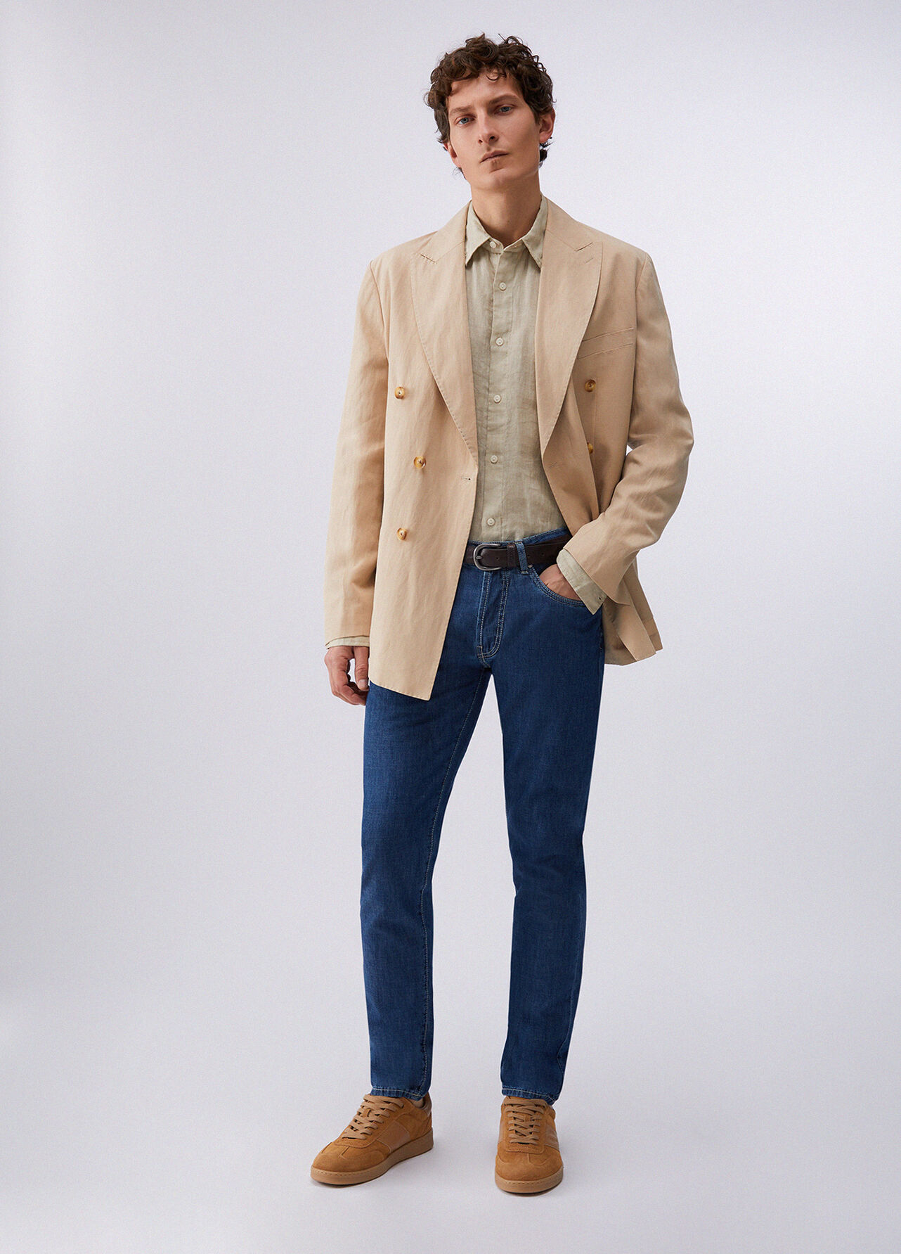 Jeans slim fit - BLUE DENIM