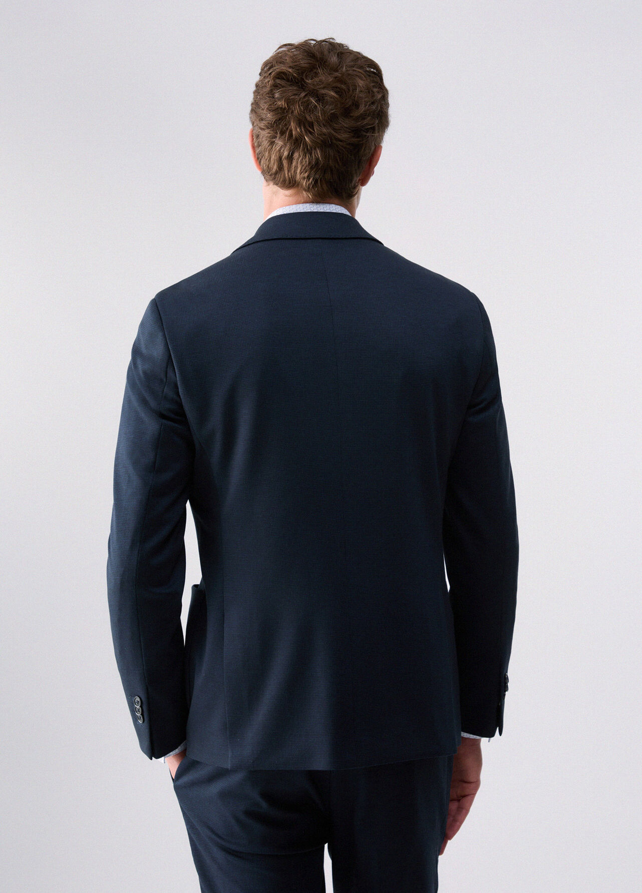 Giacca elegante con tasche - NAVY