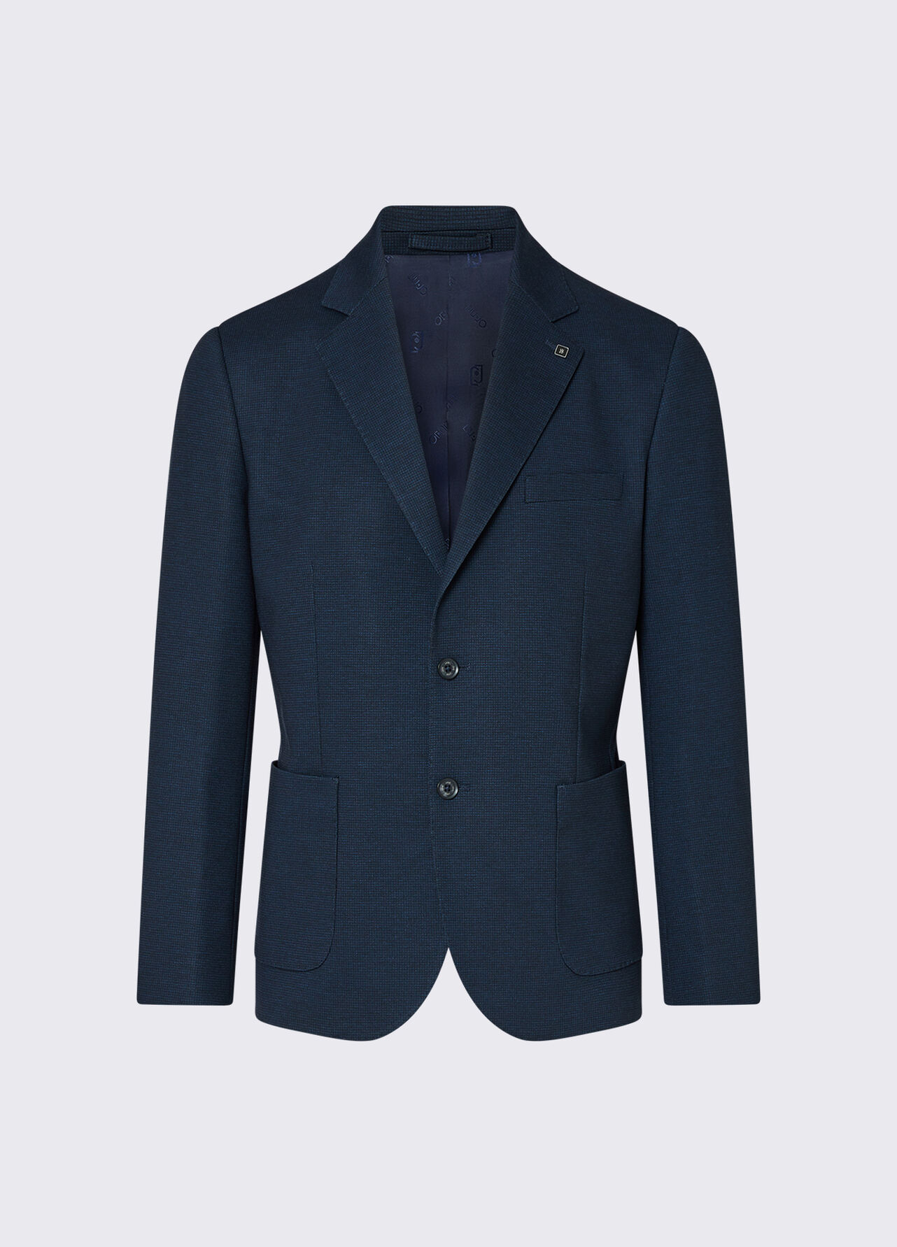 Giacca elegante con tasche - NAVY