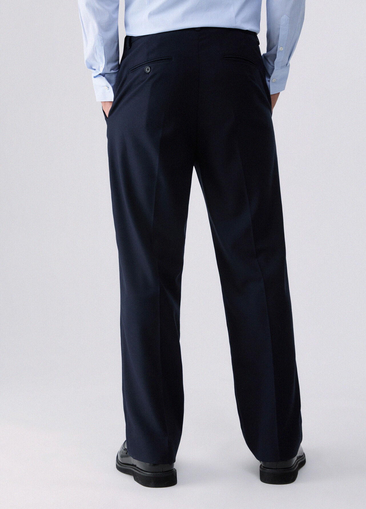 Pantaloni relaxed fit - DARK BLUE