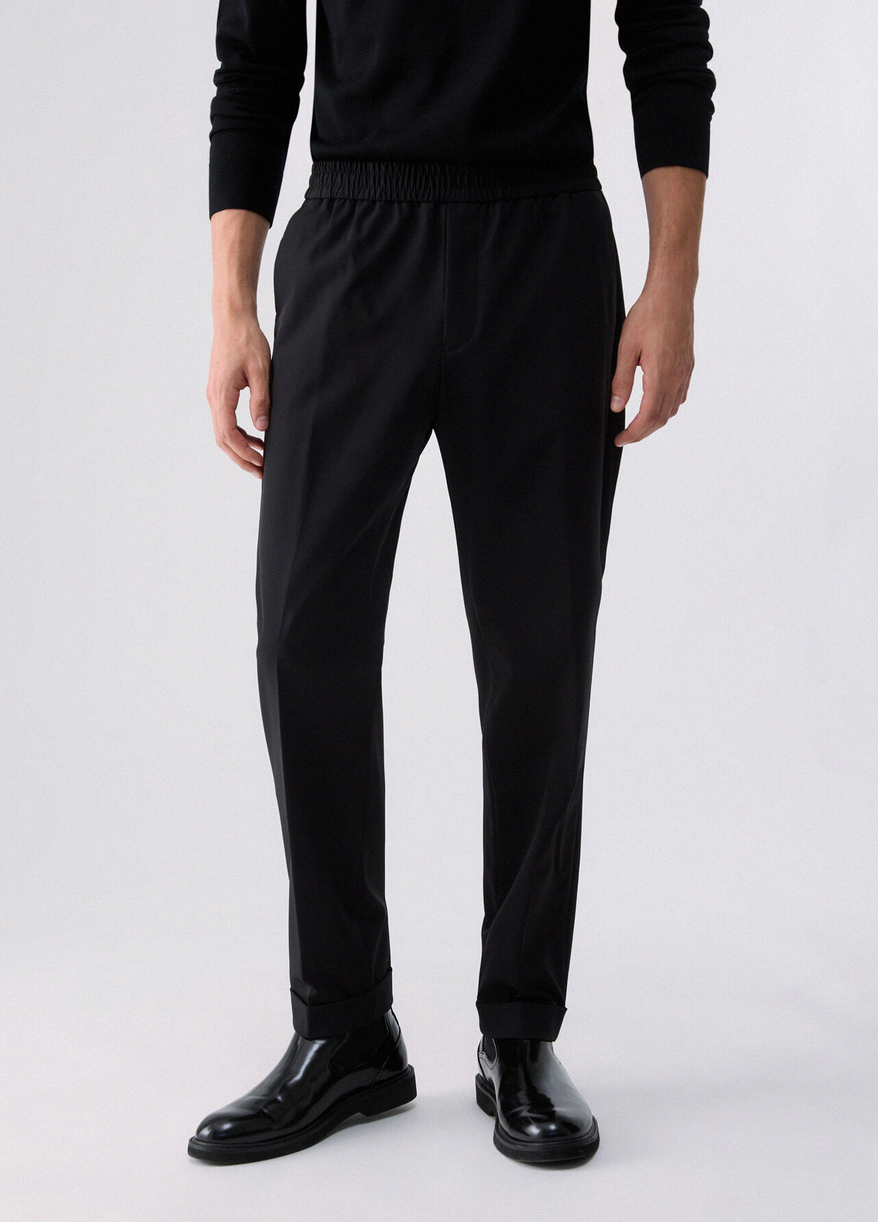 Joggers regular fit - BLACK
