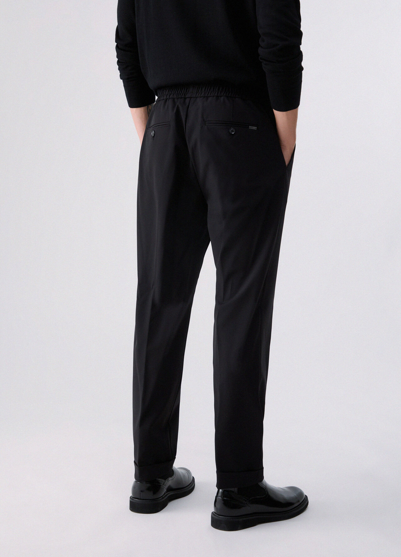 Joggers regular fit - BLACK