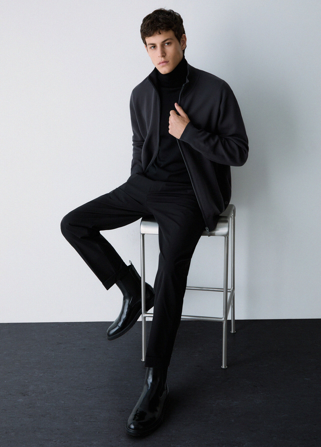 Joggers regular fit - BLACK
