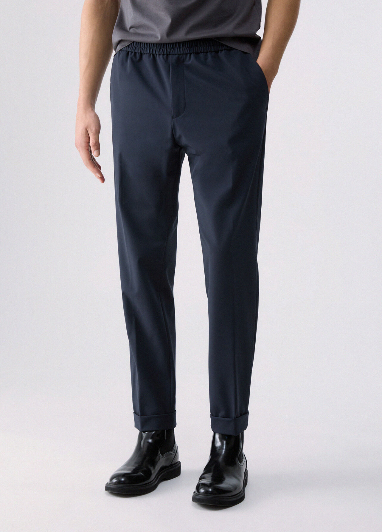 Joggers regular fit - DARK BLUE