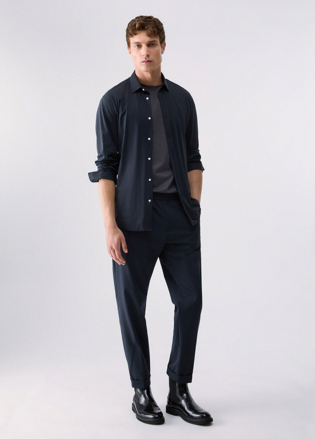 Joggers regular fit - DARK BLUE