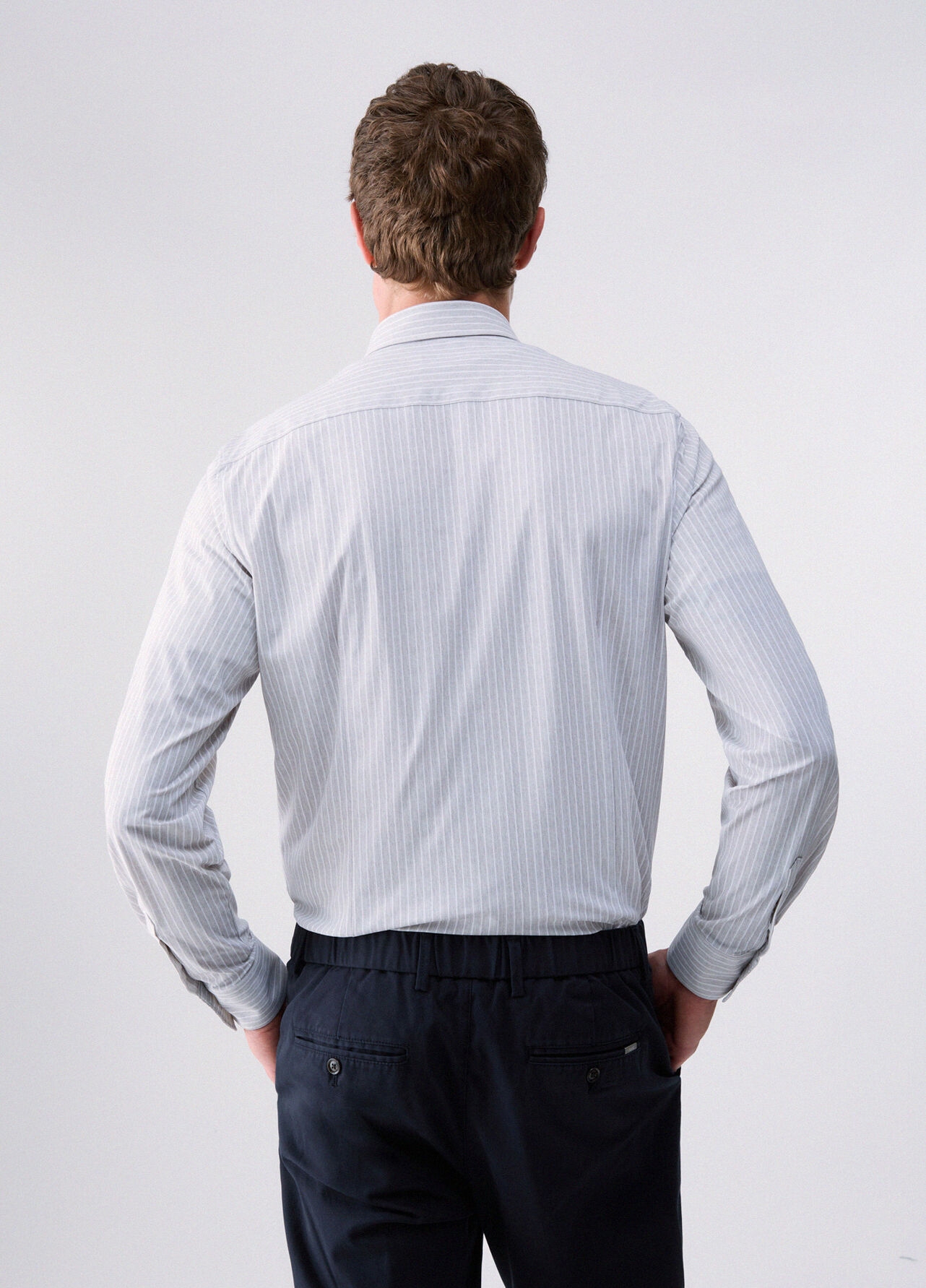 Camicia in jersey Lycra® - GREY