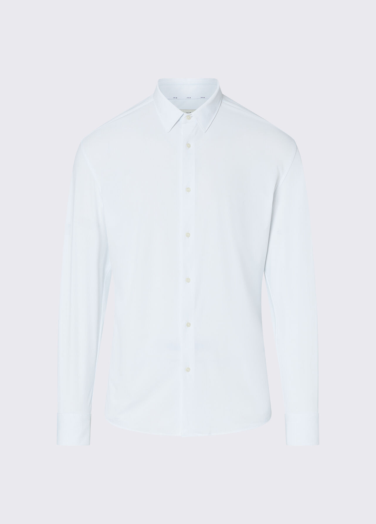 Camicia in jersey Lycra® - WHITE