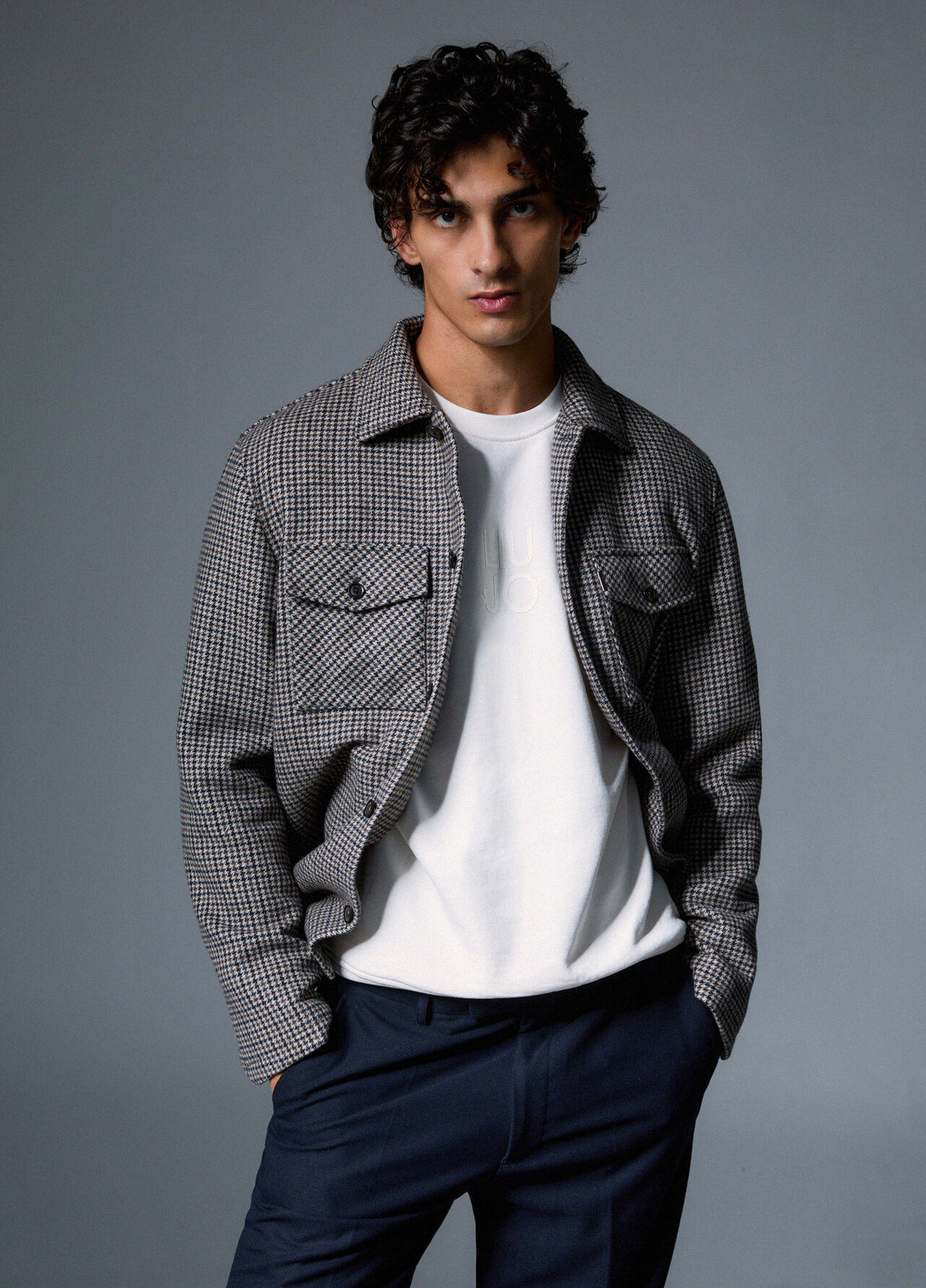 Felpa con logo - WHITE