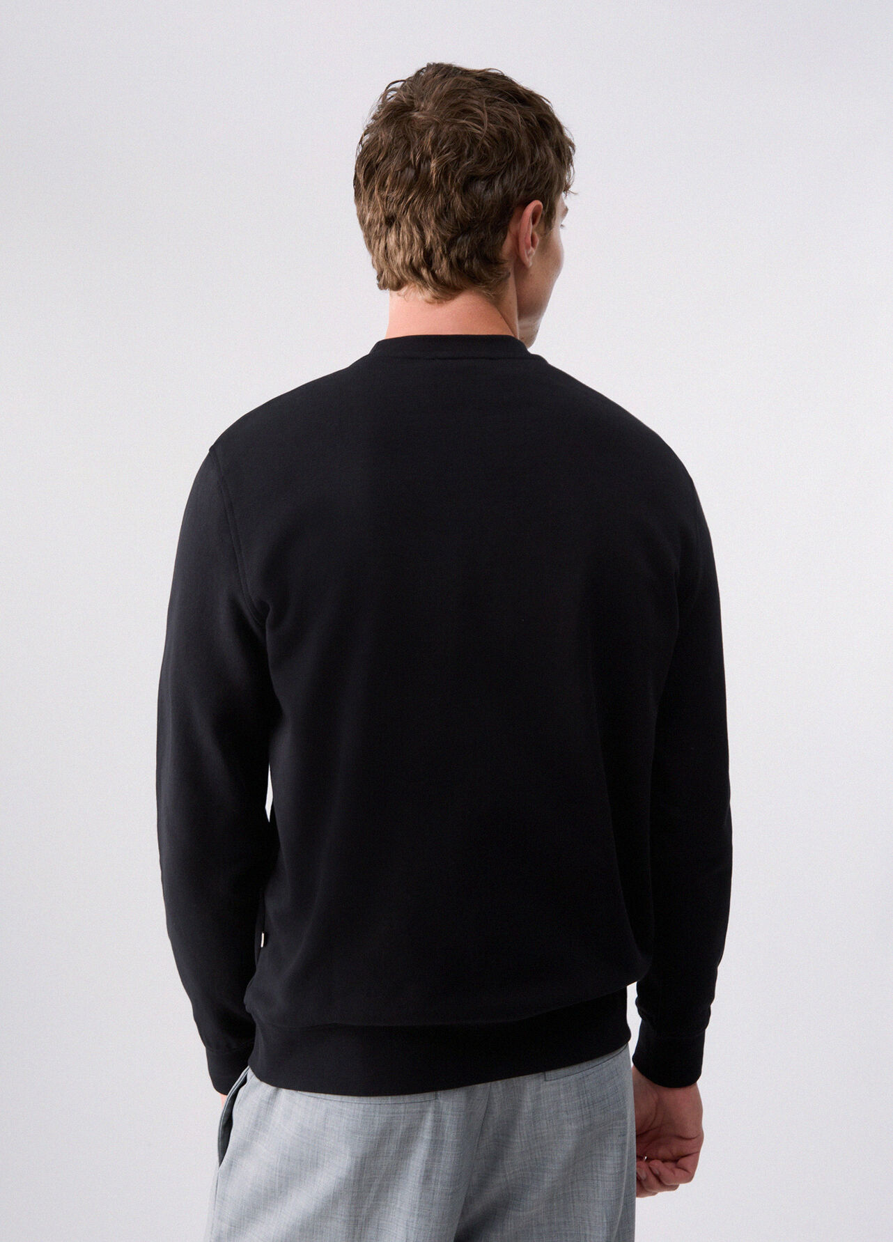 Felpa con logo - BLACK