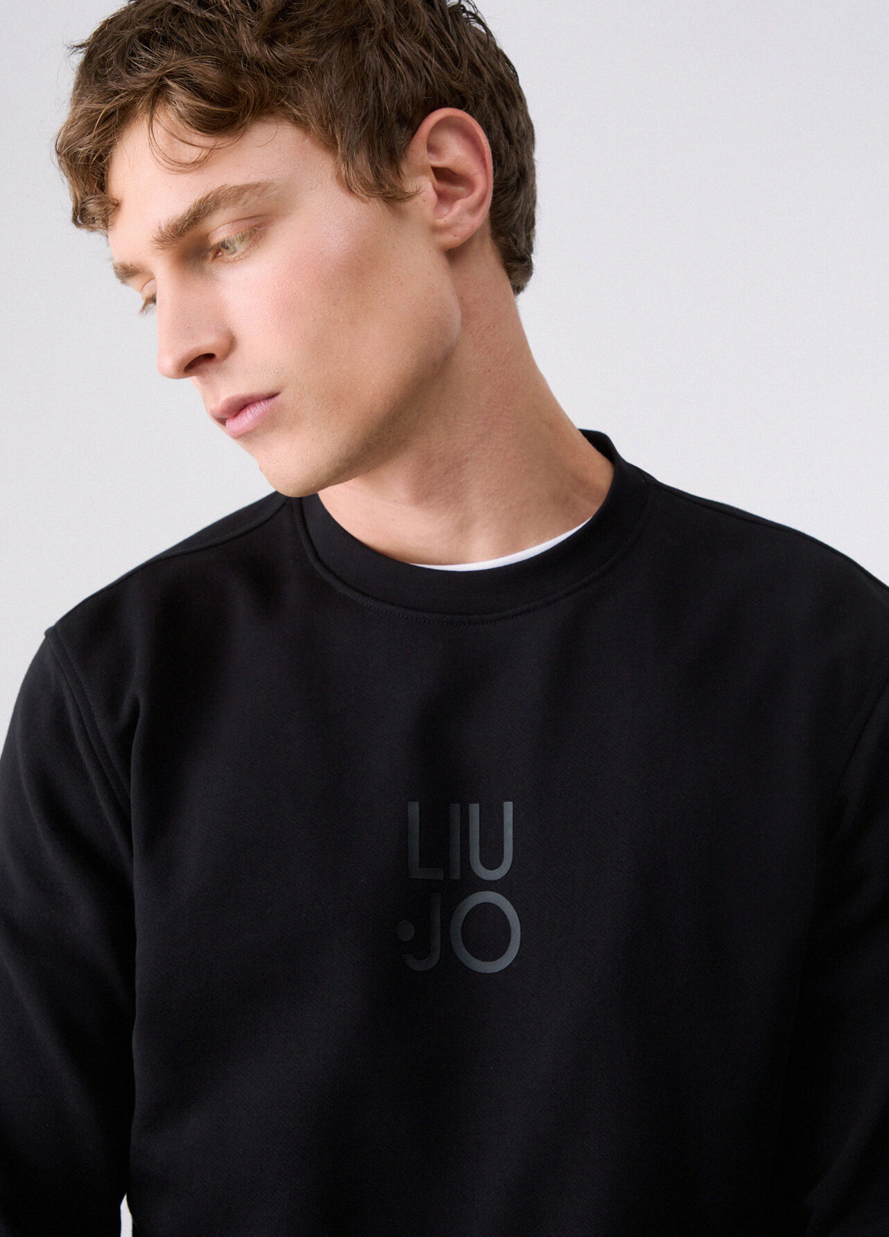 Felpa con logo - BLACK