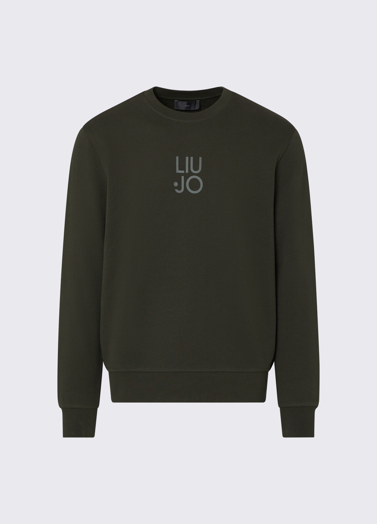 Felpa con logo - MOSS GREEN