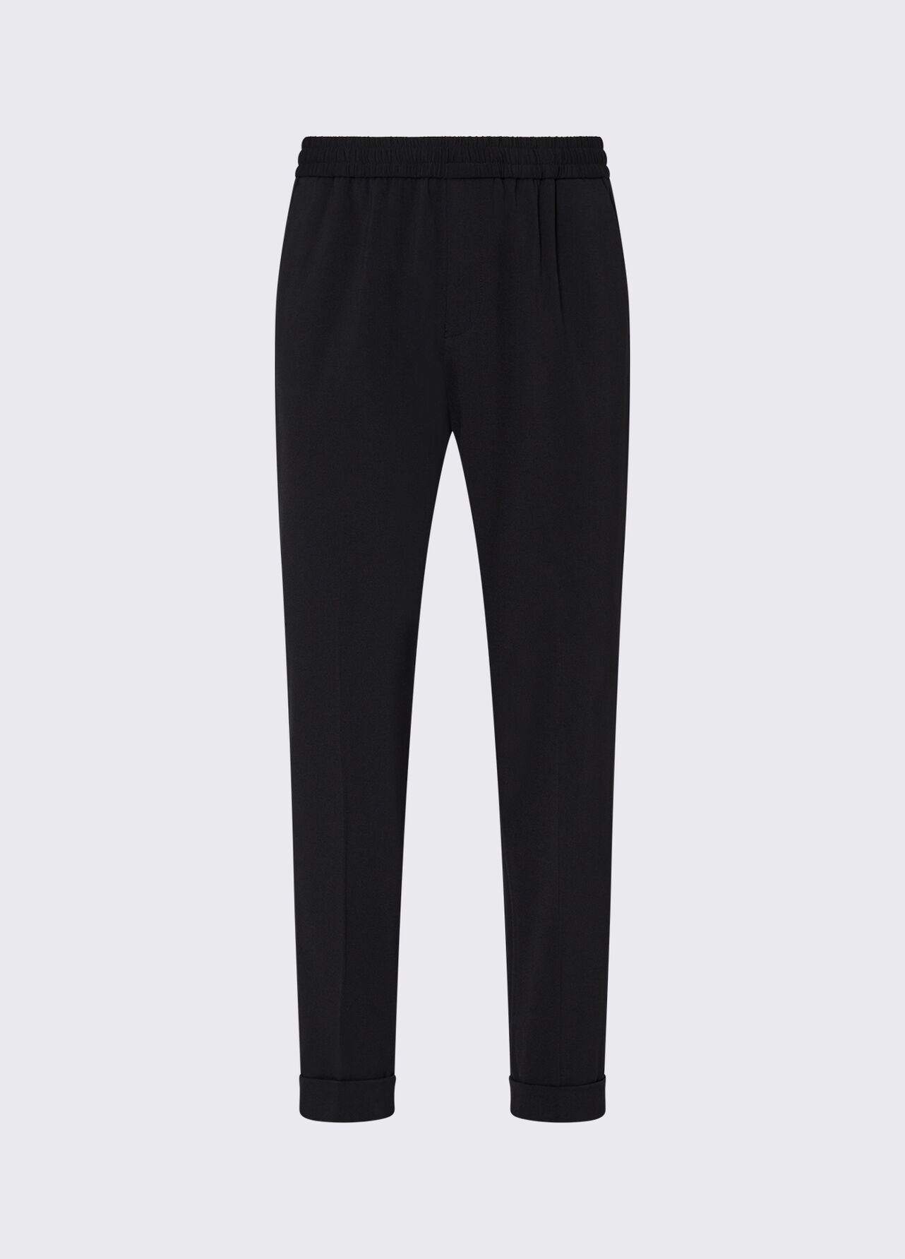 Pantaloni jogger jersey - BLACK